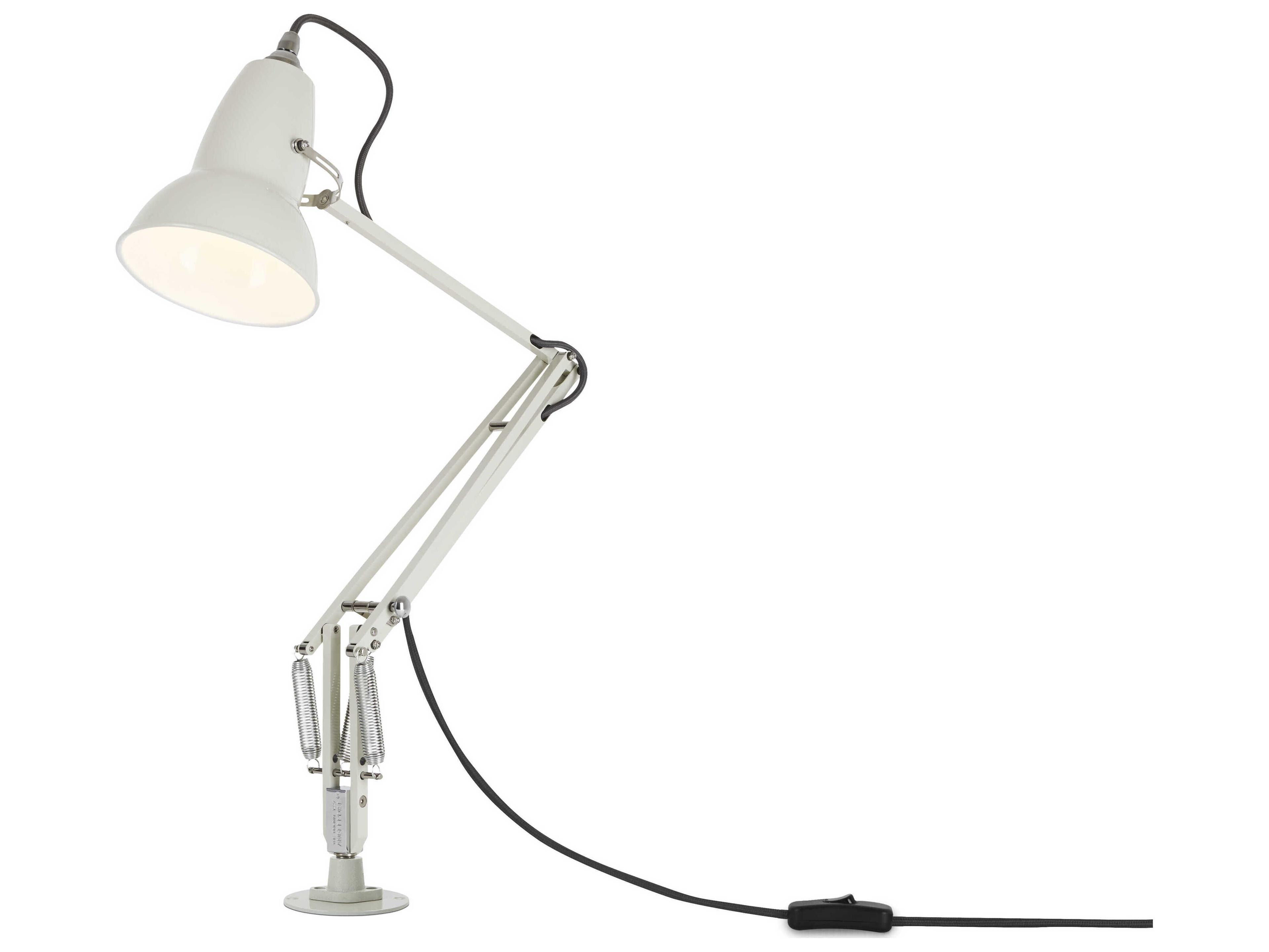 Anglepoise Original-1227 Linen White Desk Lamp with Insert