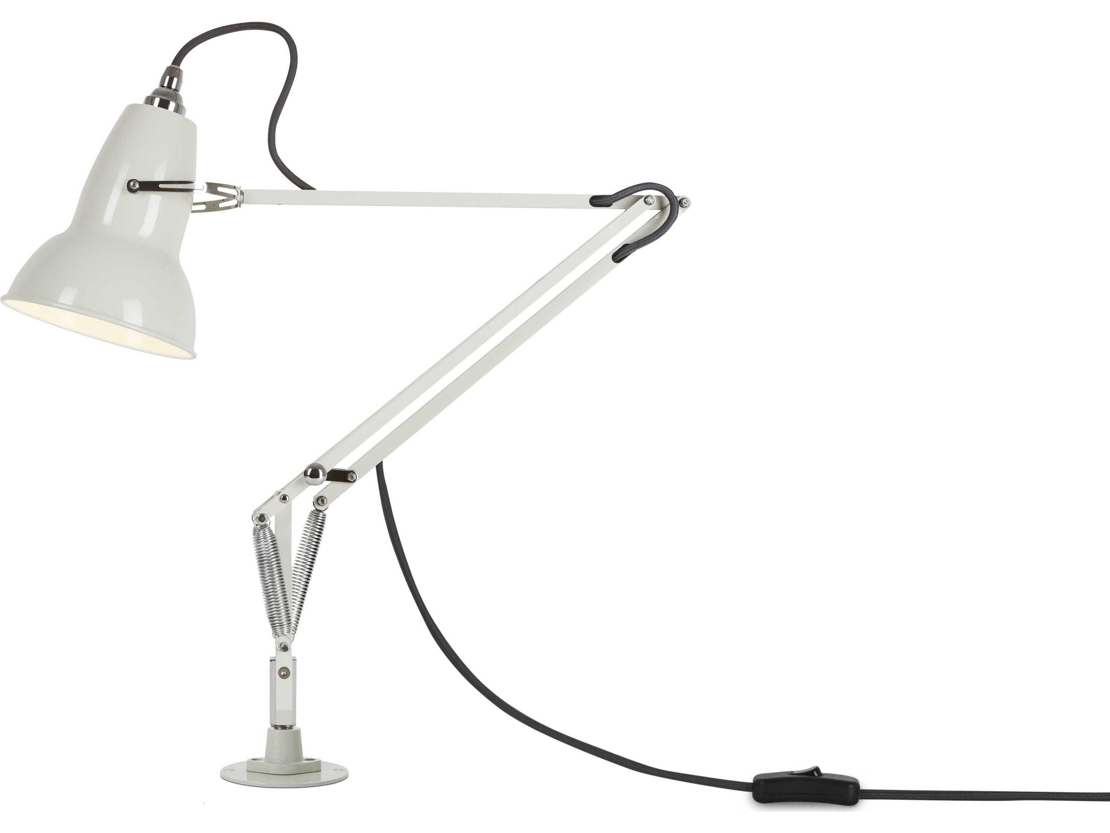 Anglepoise Original-1227 Linen White Desk Lamp with Insert