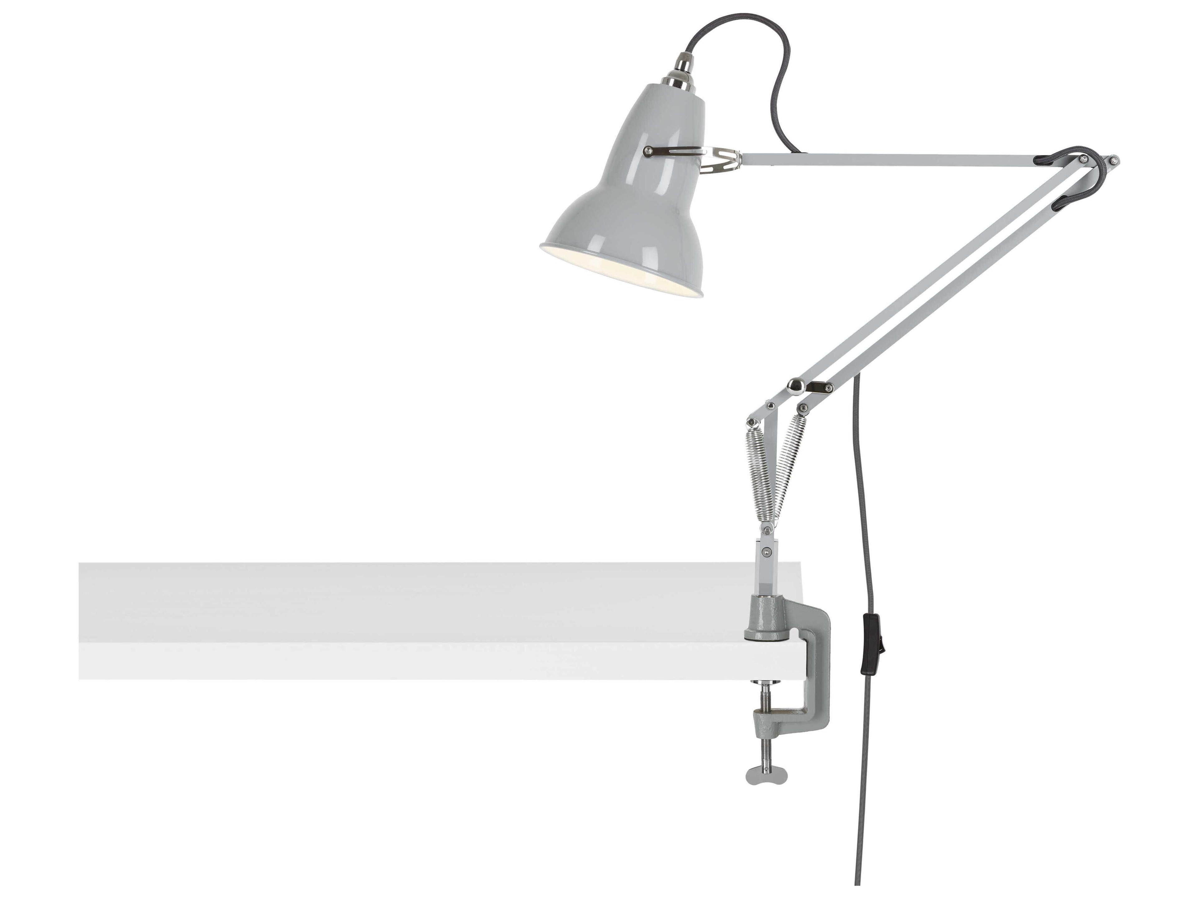 Anglepoise Original-1227 Dove Grey Desk Lamp with Clamp