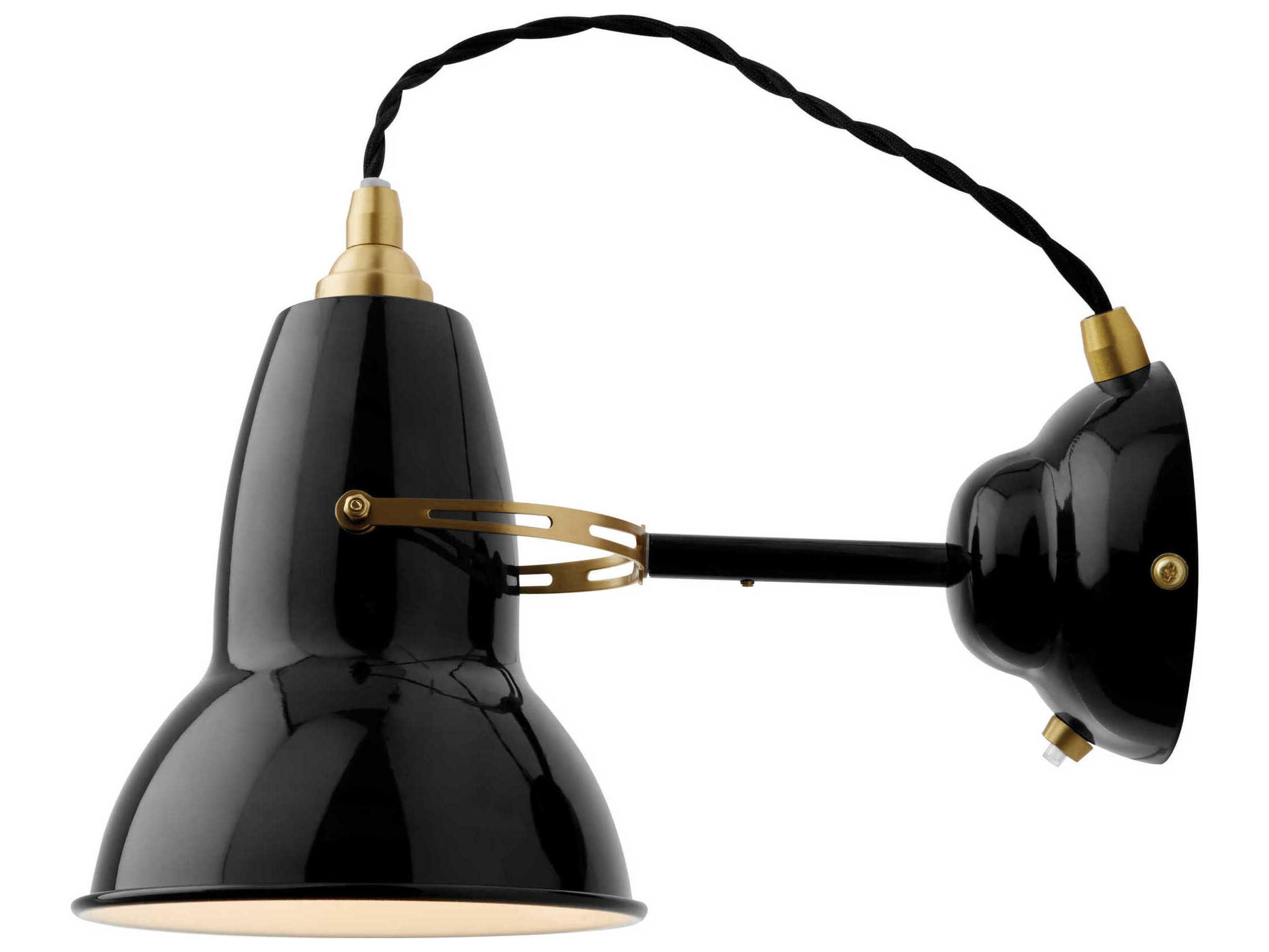 Anglepoise Original-1227 1-Light Jet Black Wall Sconce