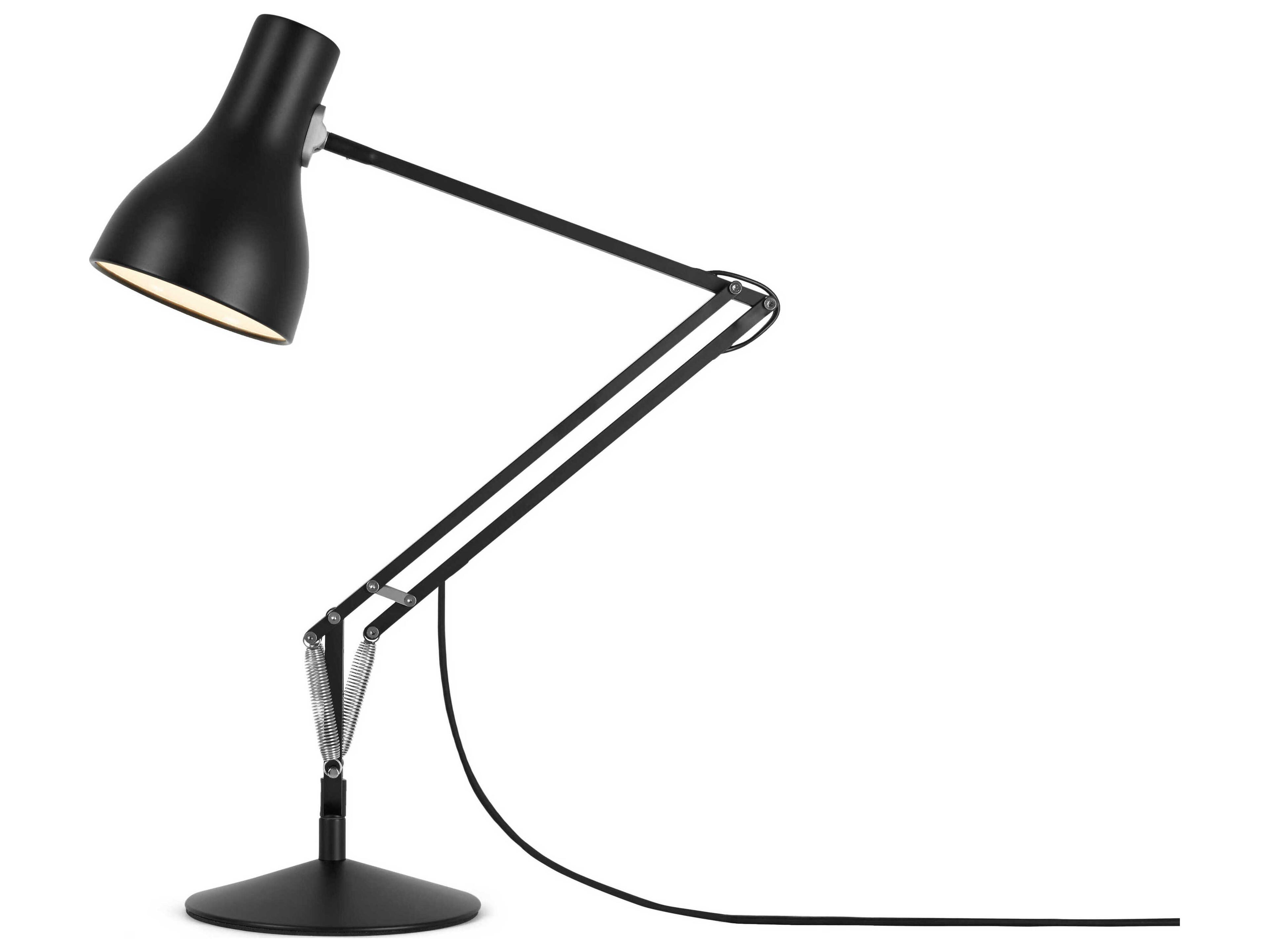Anglepoise Type-75 Jet Black Desk Lamp