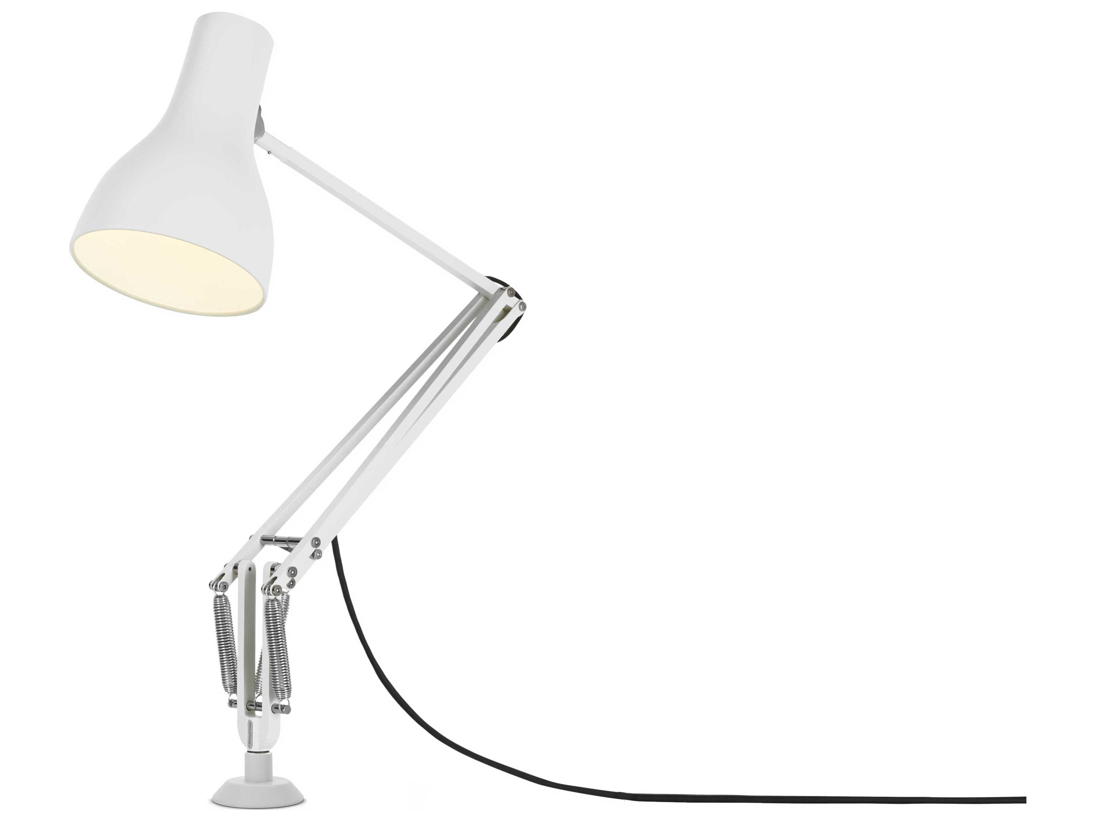 Anglepoise Type-75 Alpine White Desk Lamp with Insert