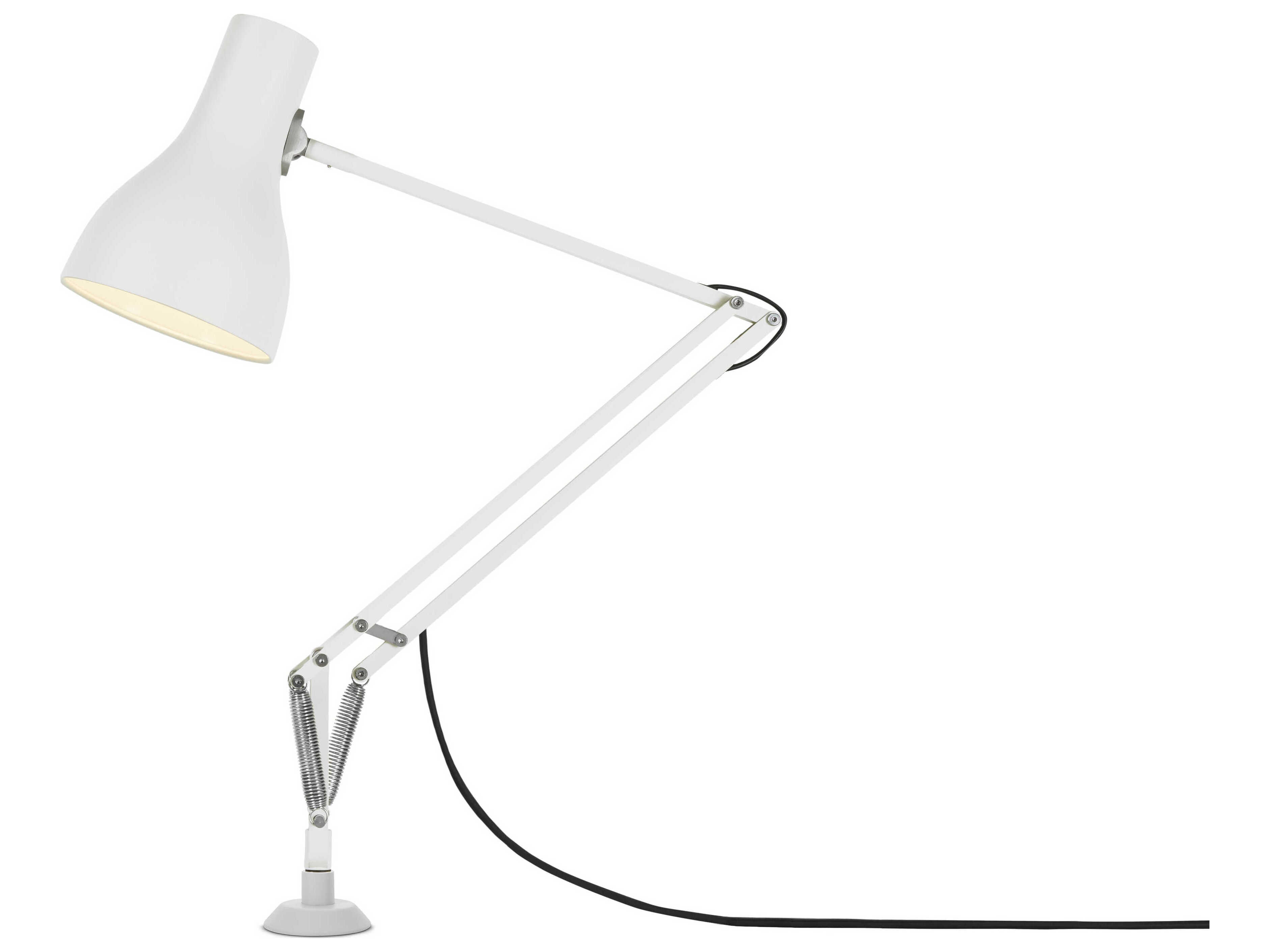 Anglepoise Type-75 Alpine White Desk Lamp with Insert