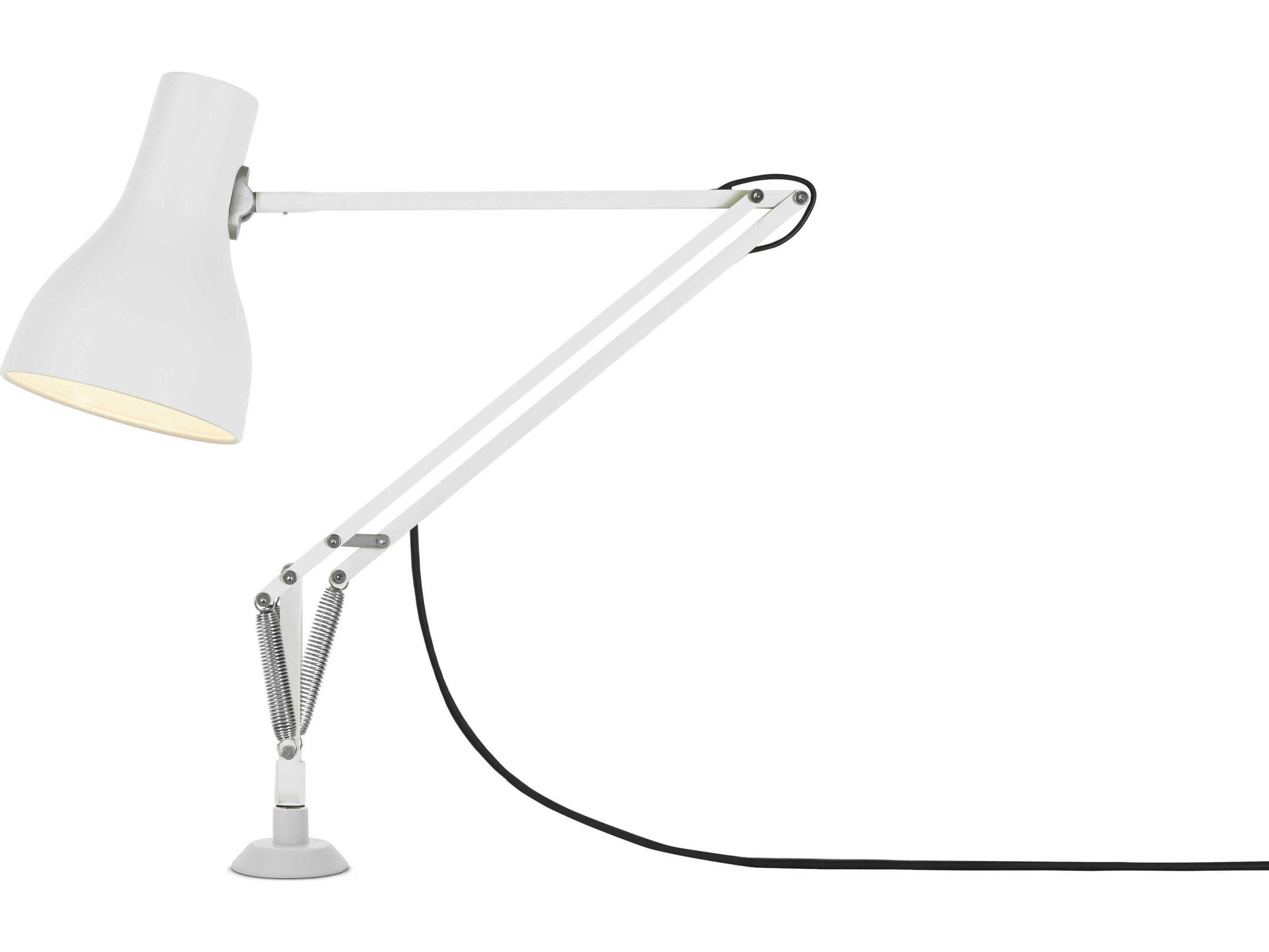 Anglepoise Type-75 Alpine White Desk Lamp with Insert