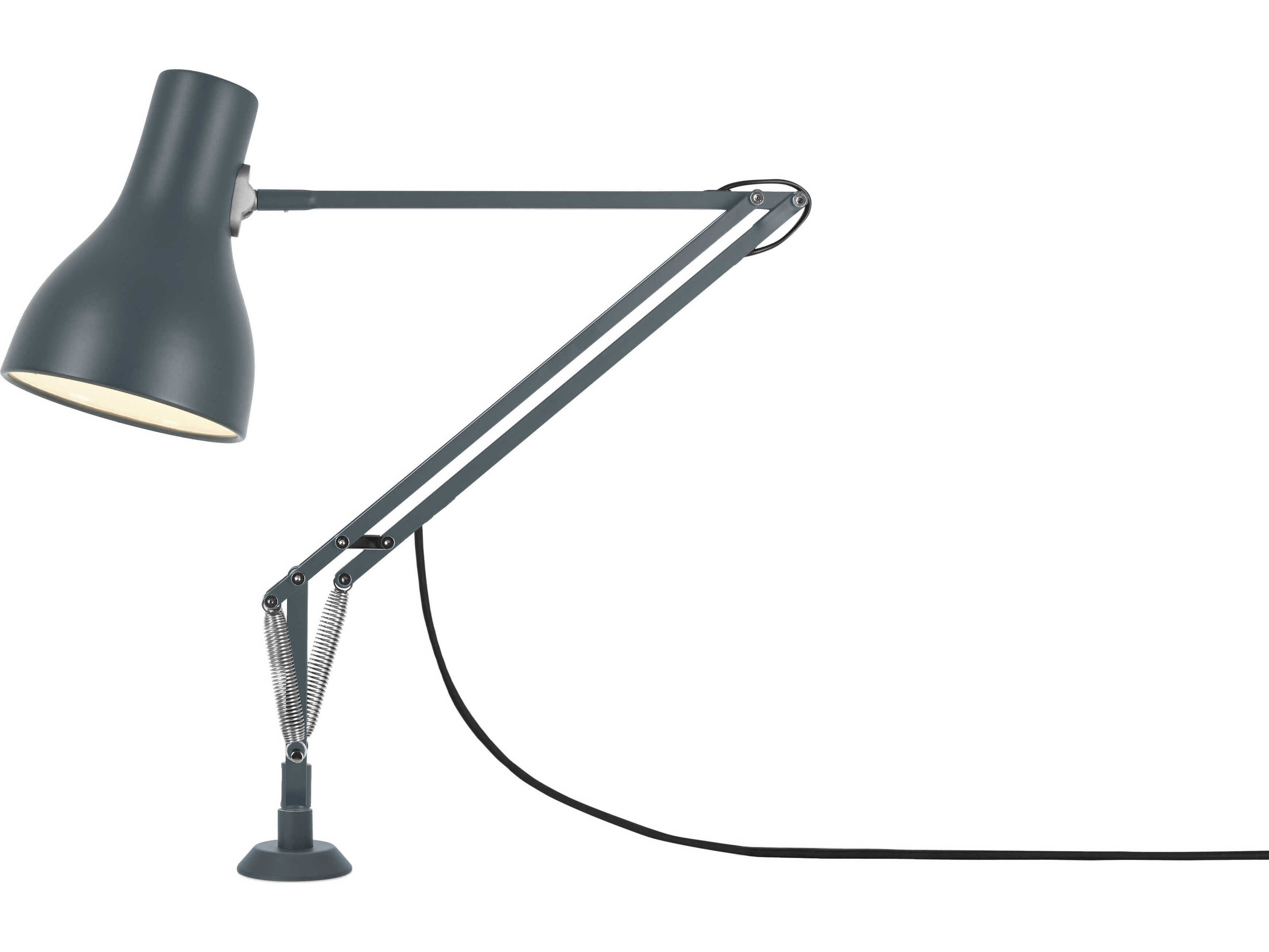 Anglepoise Type-75 Slate Grey Desk Lamp with Insert