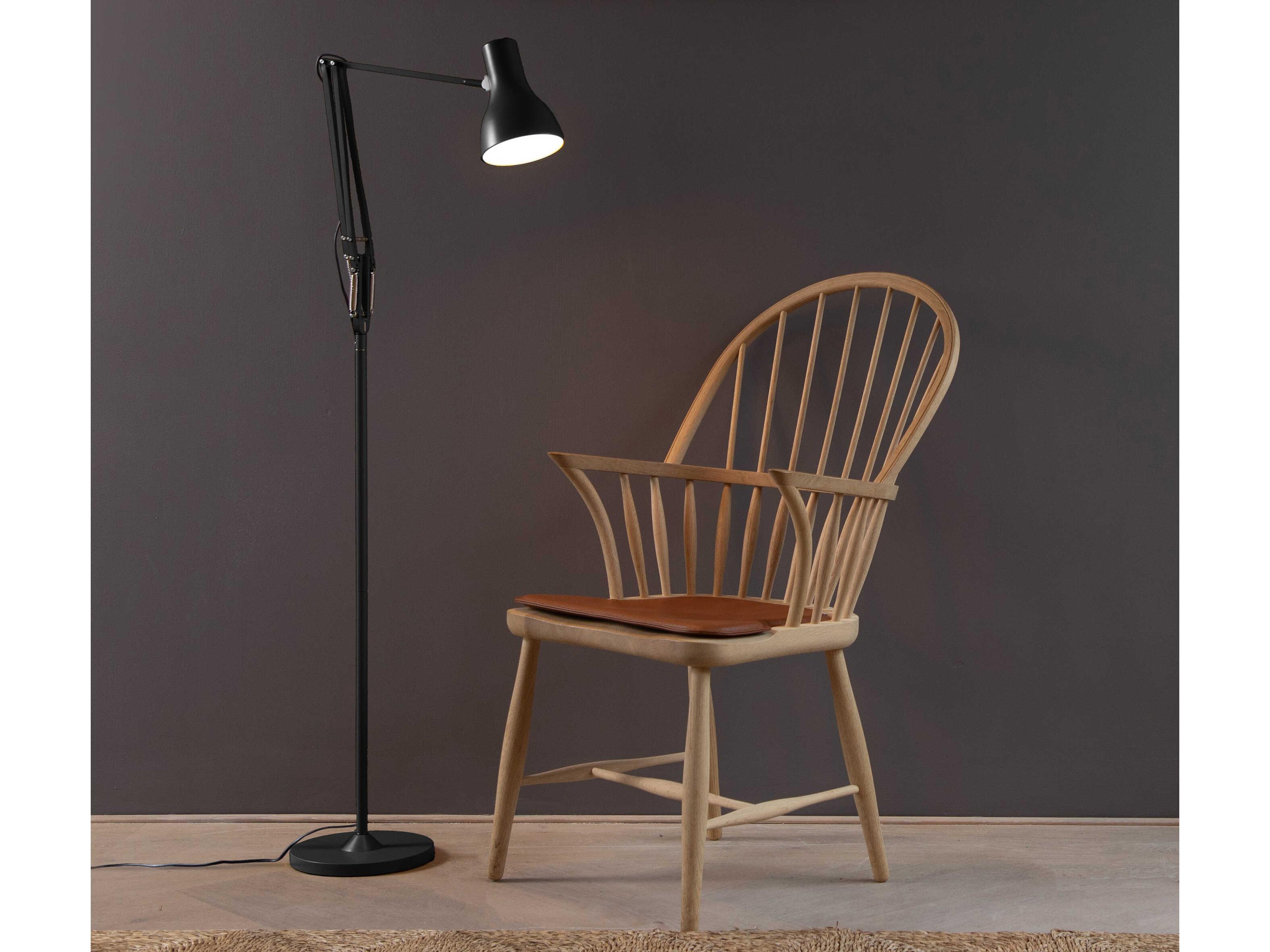 Anglepoise Type-75 Jet Black Floor Lamp