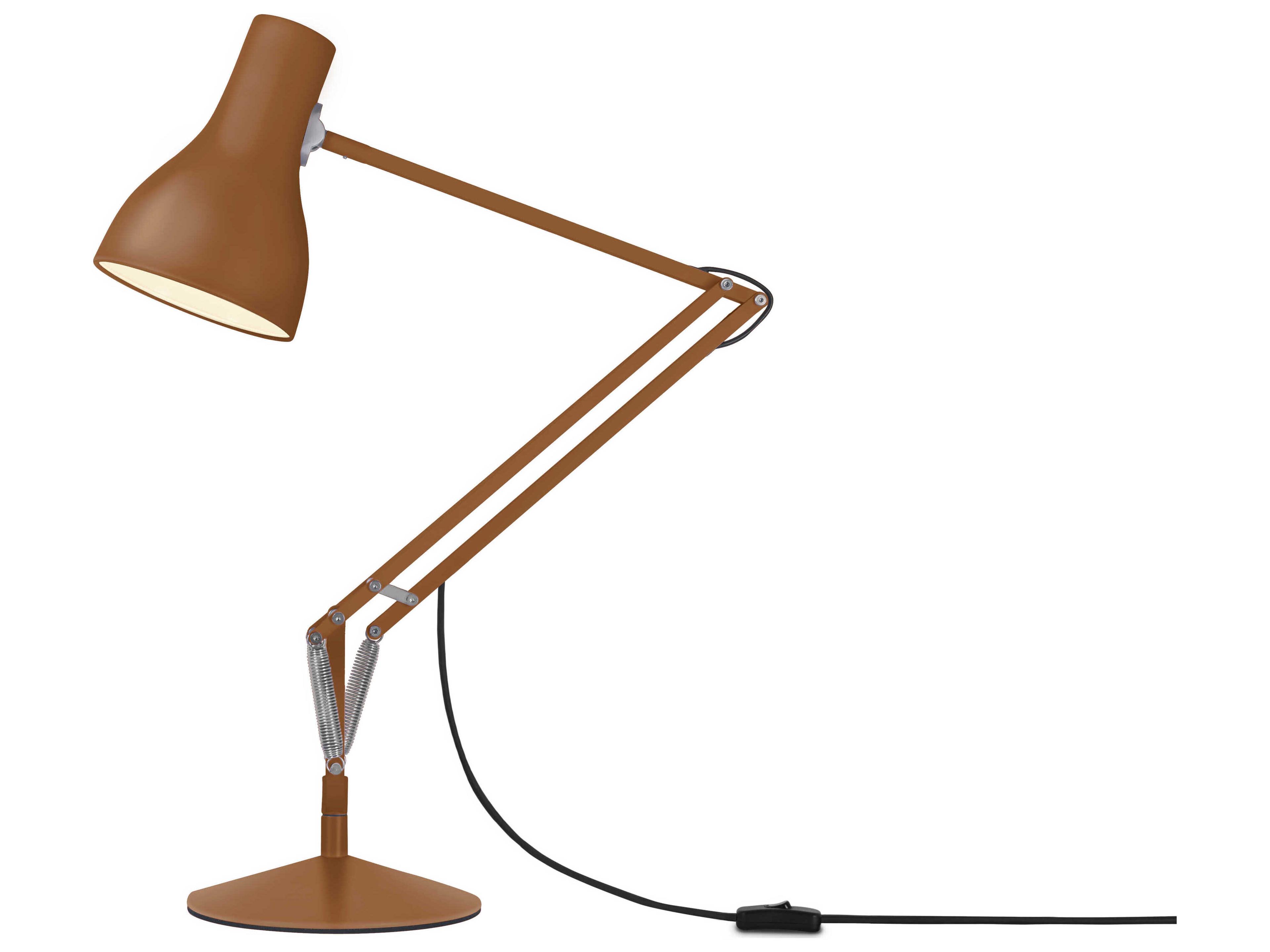 Anglepoise Type-75 Margaret Howell Sienna Brown Desk Lamp