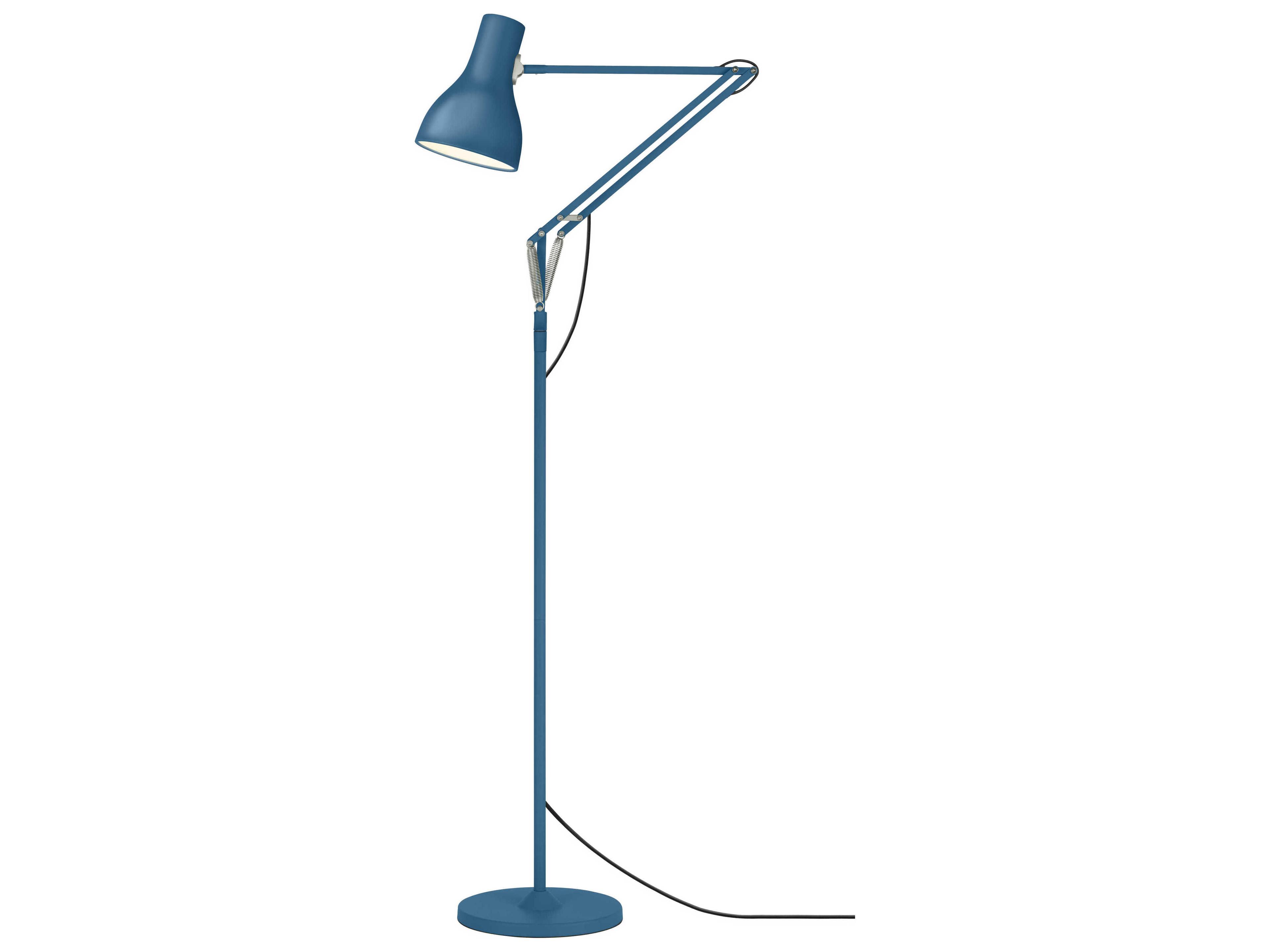 Anglepoise Type-75 Margaret Howell Saxon Blue Floor Lamp
