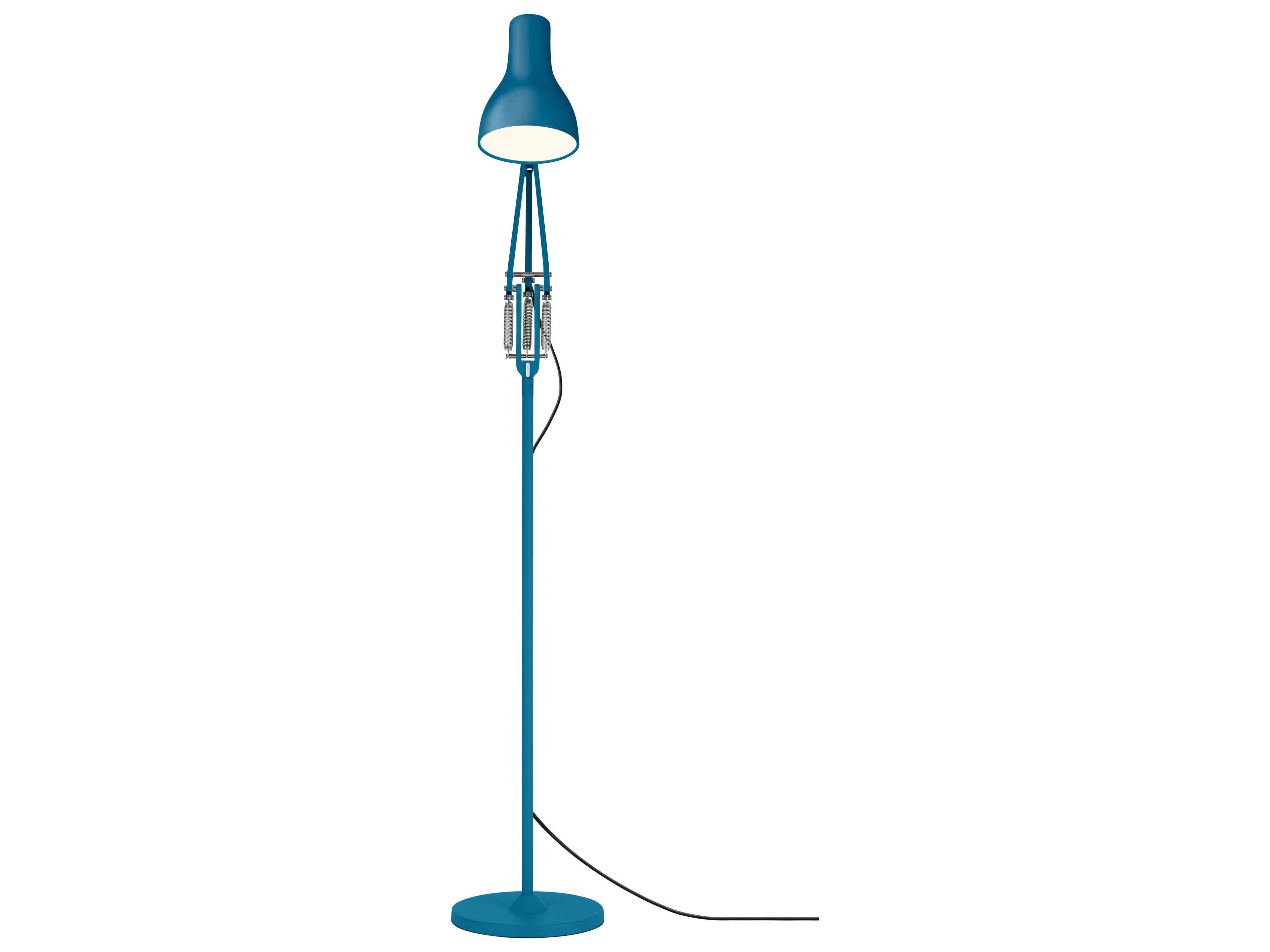 Anglepoise Type-75 Margaret Howell Saxon Blue Floor Lamp