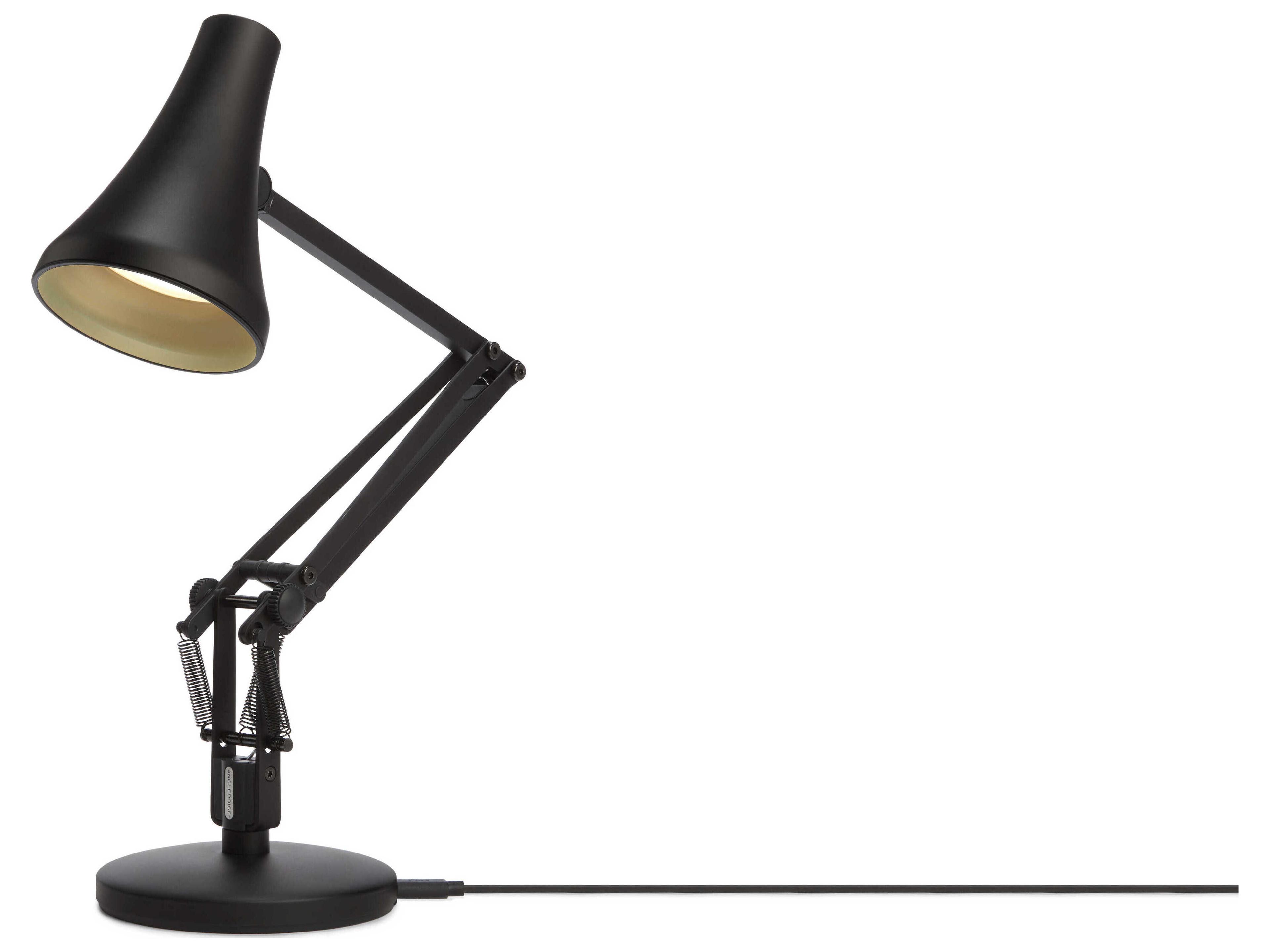 Anglepoise 90-Mini Carbon Black Desk Lamp