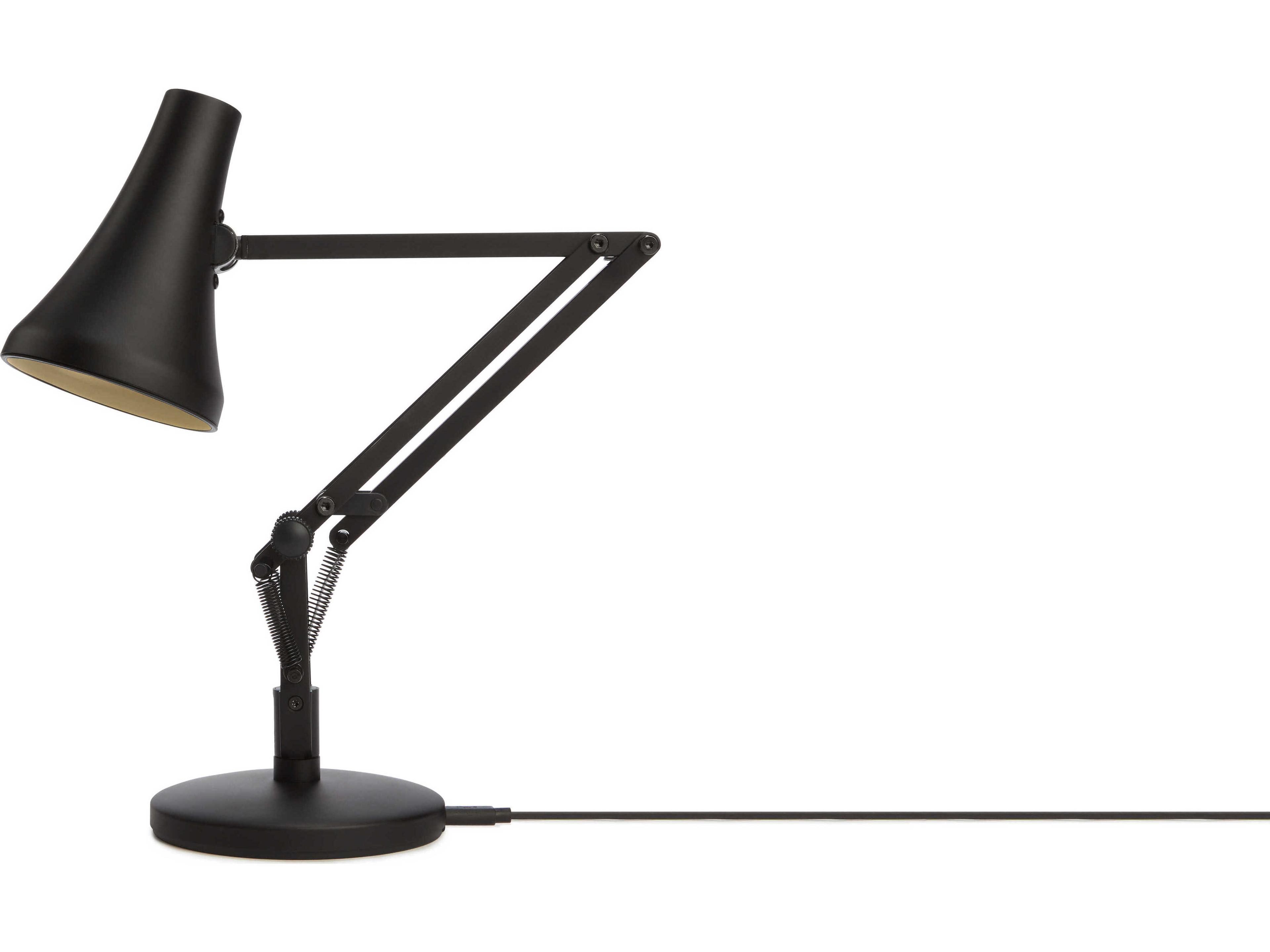 Anglepoise 90-Mini Carbon Black Desk Lamp