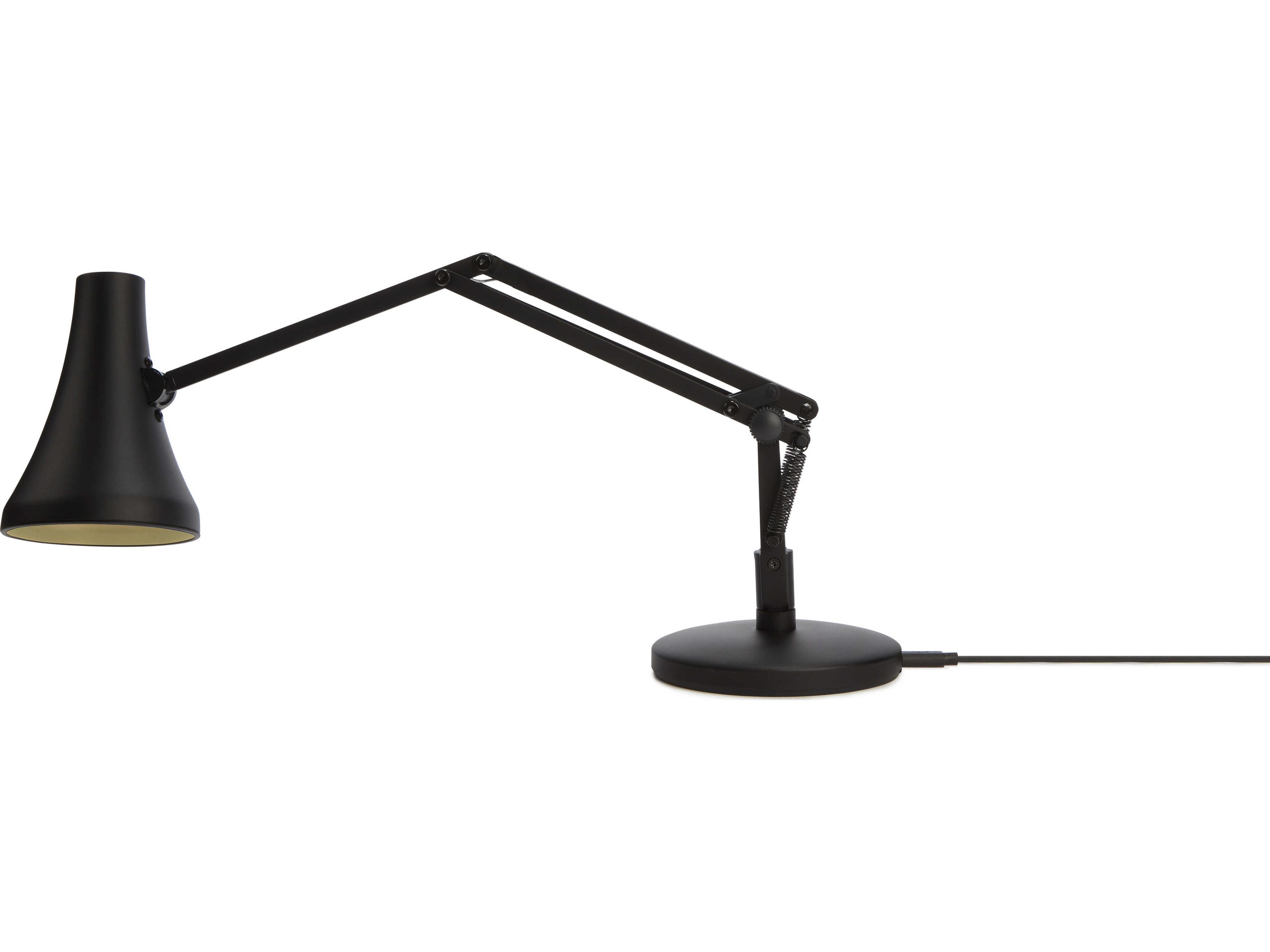 Anglepoise 90-Mini Carbon Black Desk Lamp