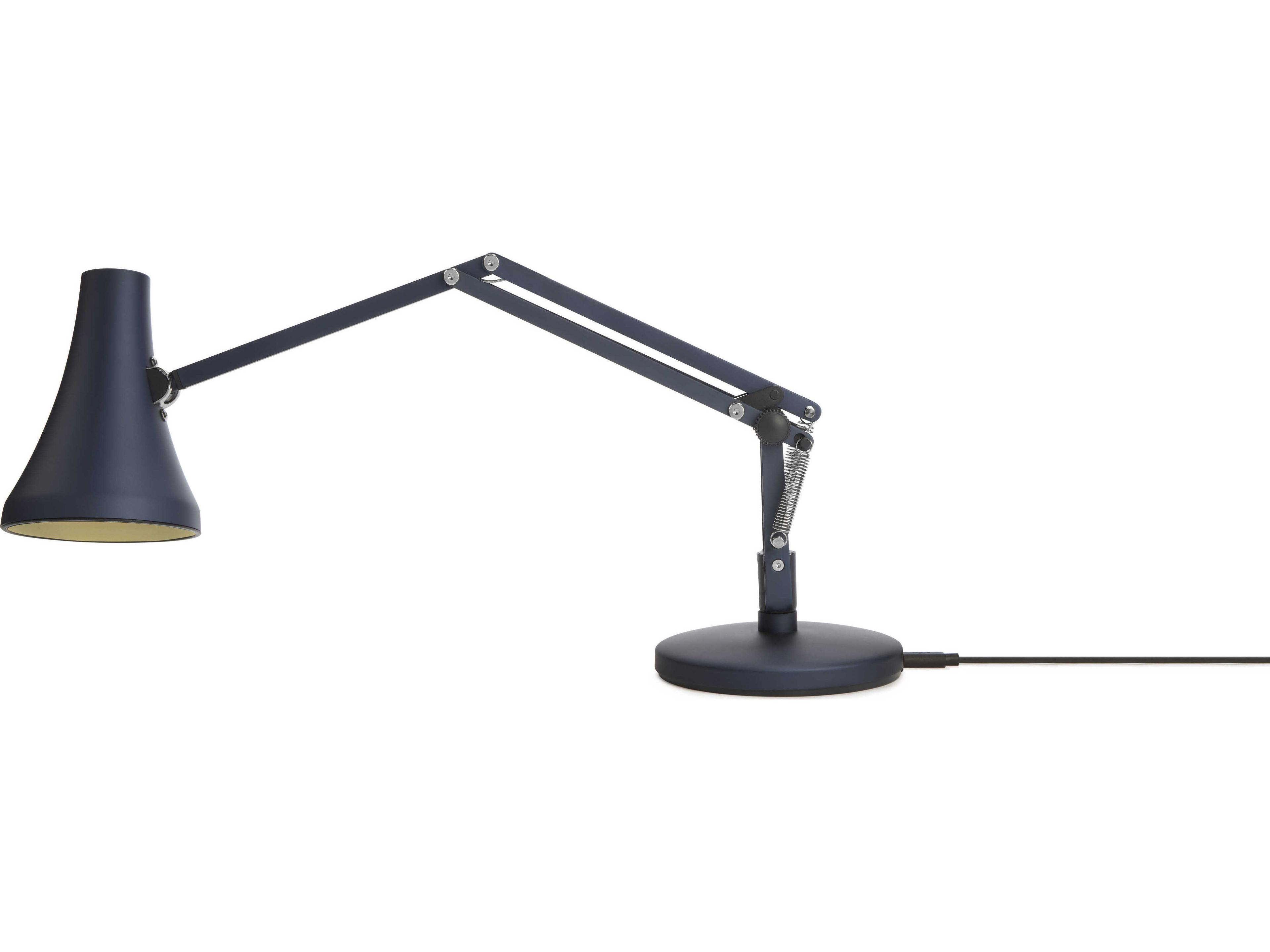 Anglepoise 90-Mini Steel Blue Grey Desk Lamp