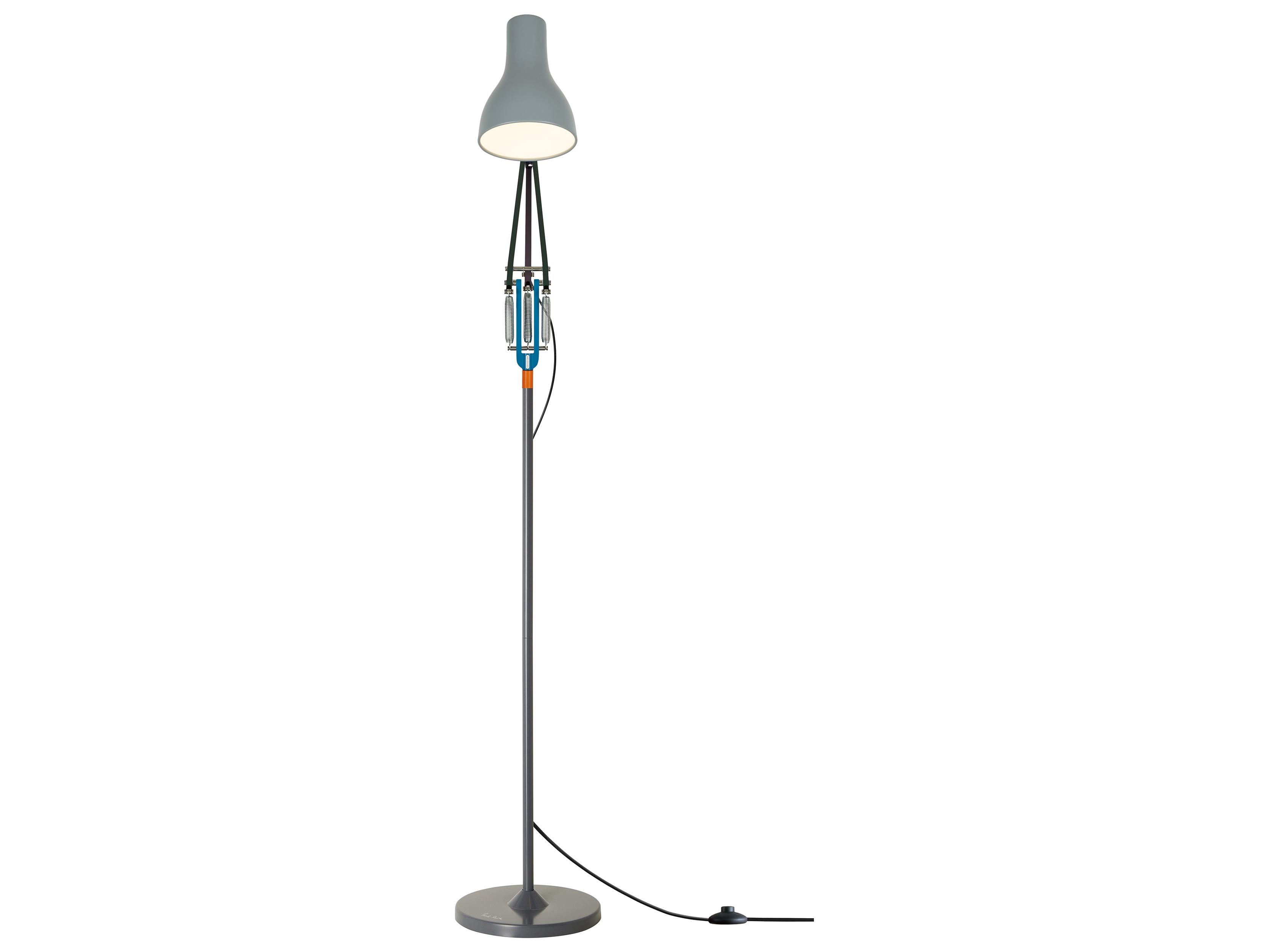 Anglepoise Type-75 Paul Smith Edition-2 Gray Floor Lamp