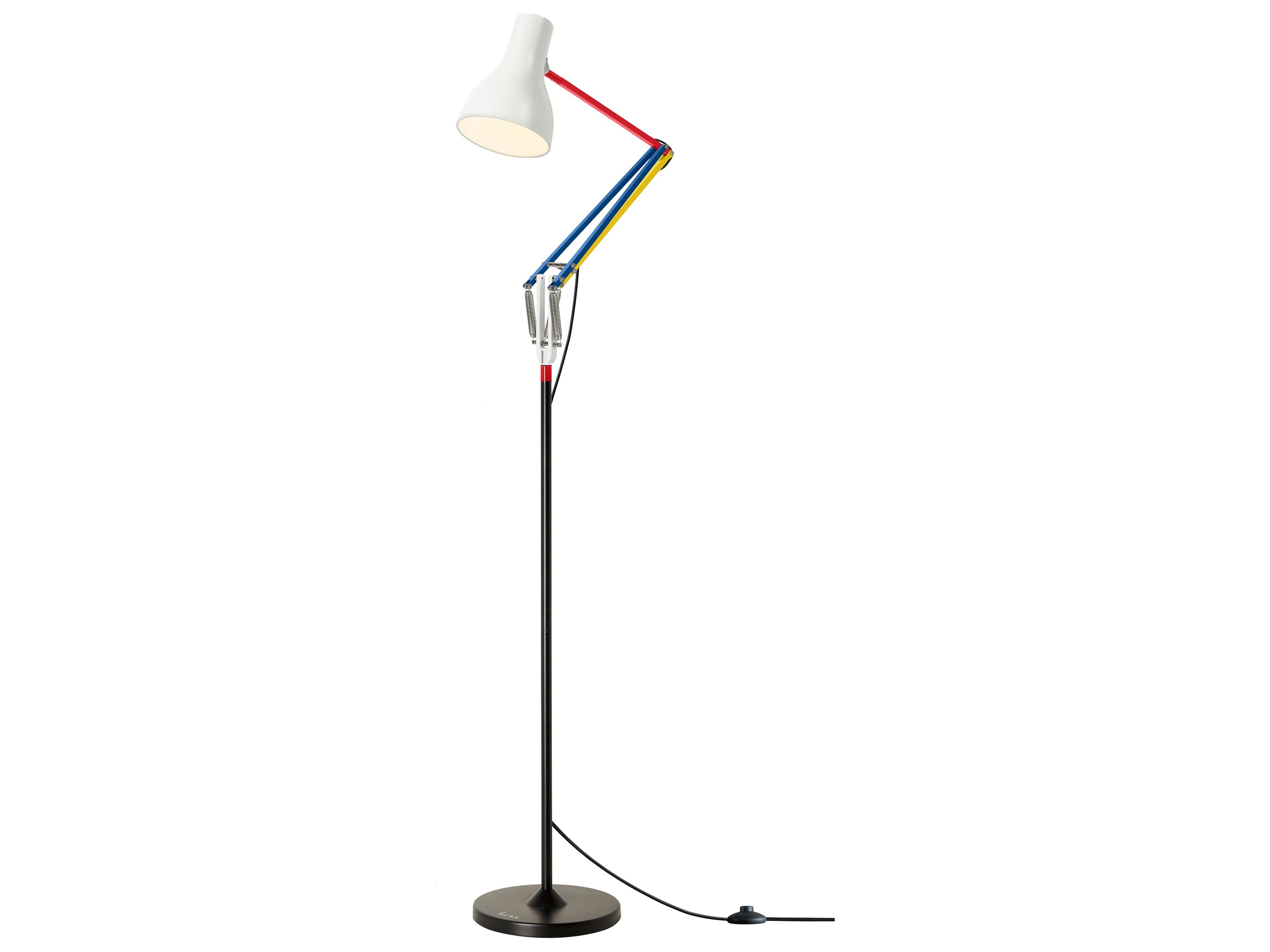 Anglepoise Type-75 Paul Smith Edition-3 White Floor Lamp