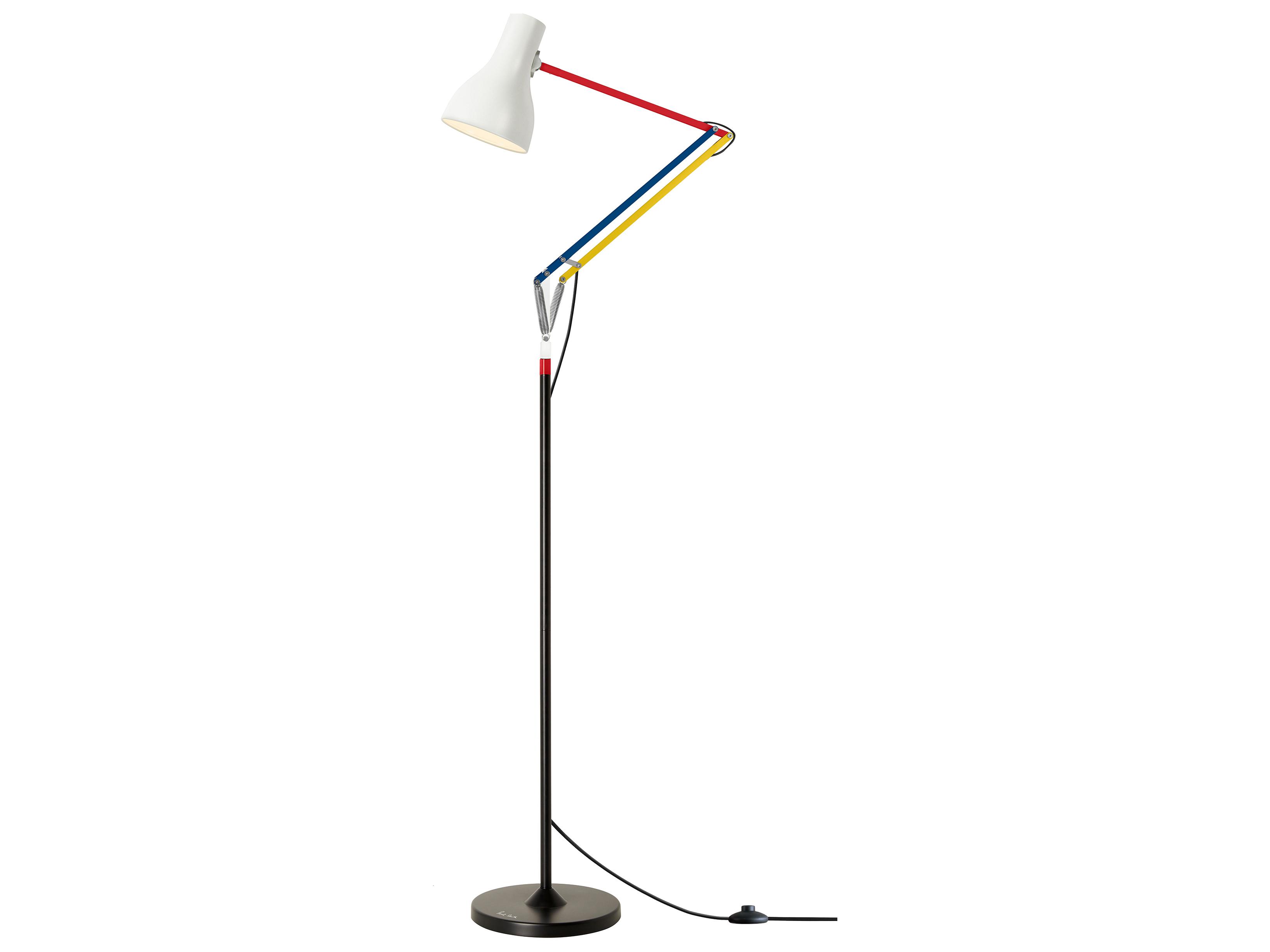 Anglepoise Type-75 Paul Smith Edition-3 White Floor Lamp