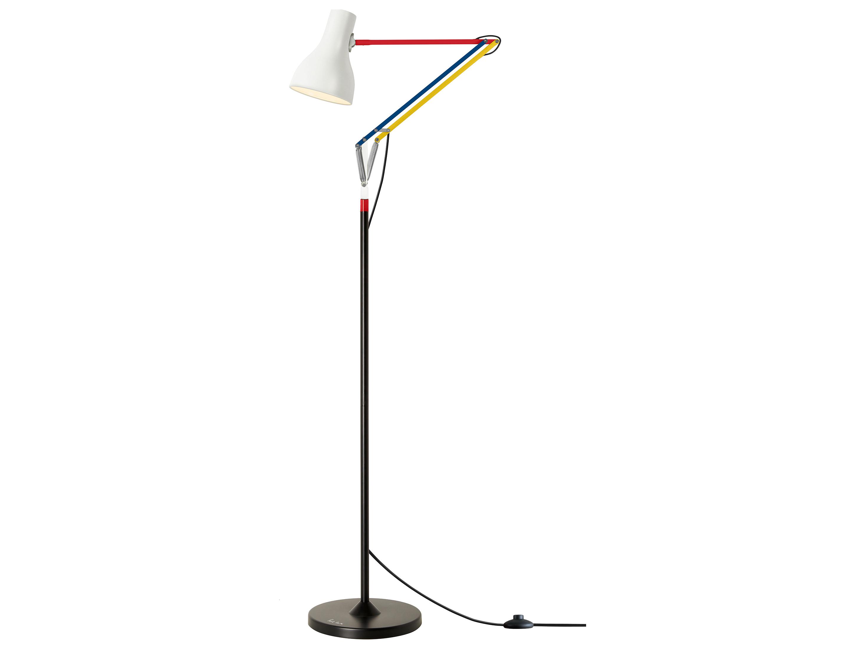 Anglepoise Type-75 Paul Smith Edition-3 White Floor Lamp