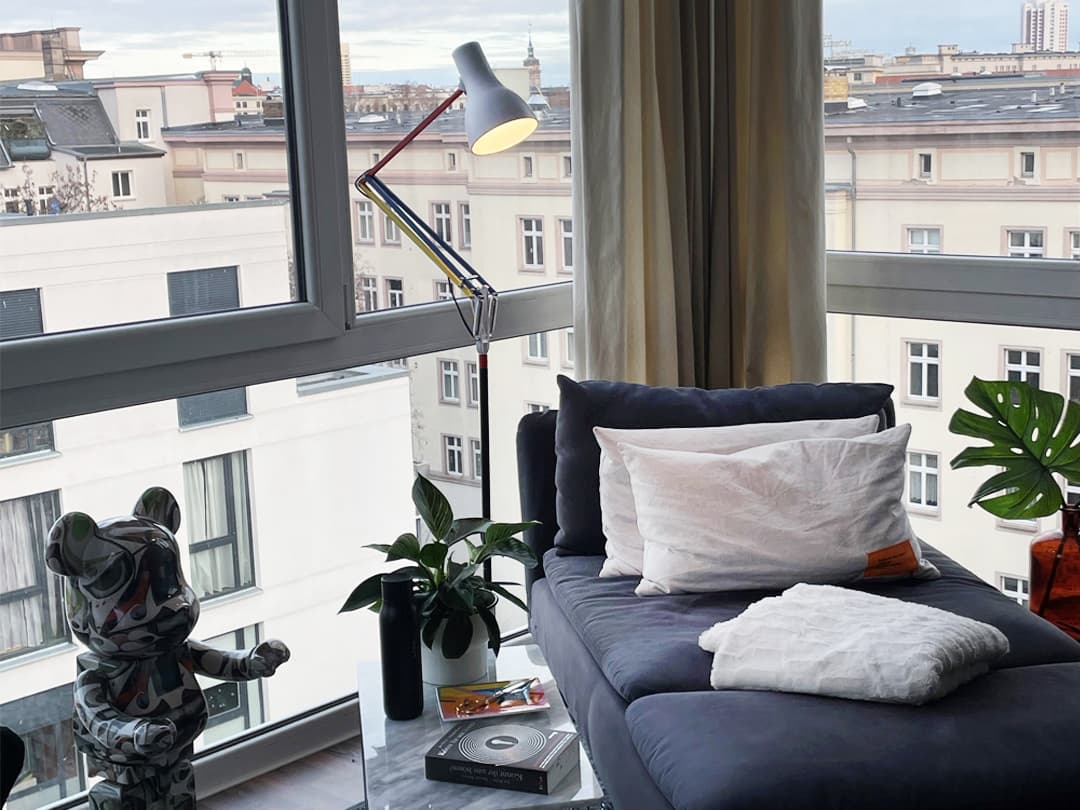 Anglepoise Type-75 Paul Smith Edition-3 White Floor Lamp