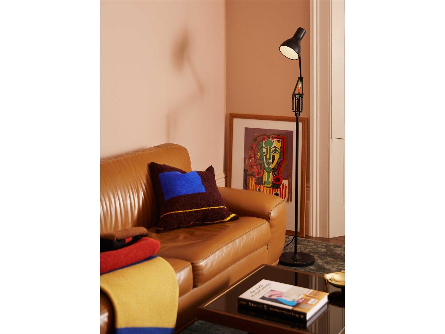 Anglepoise Type-75 Paul Smith Edition-5 Black Floor Lamp