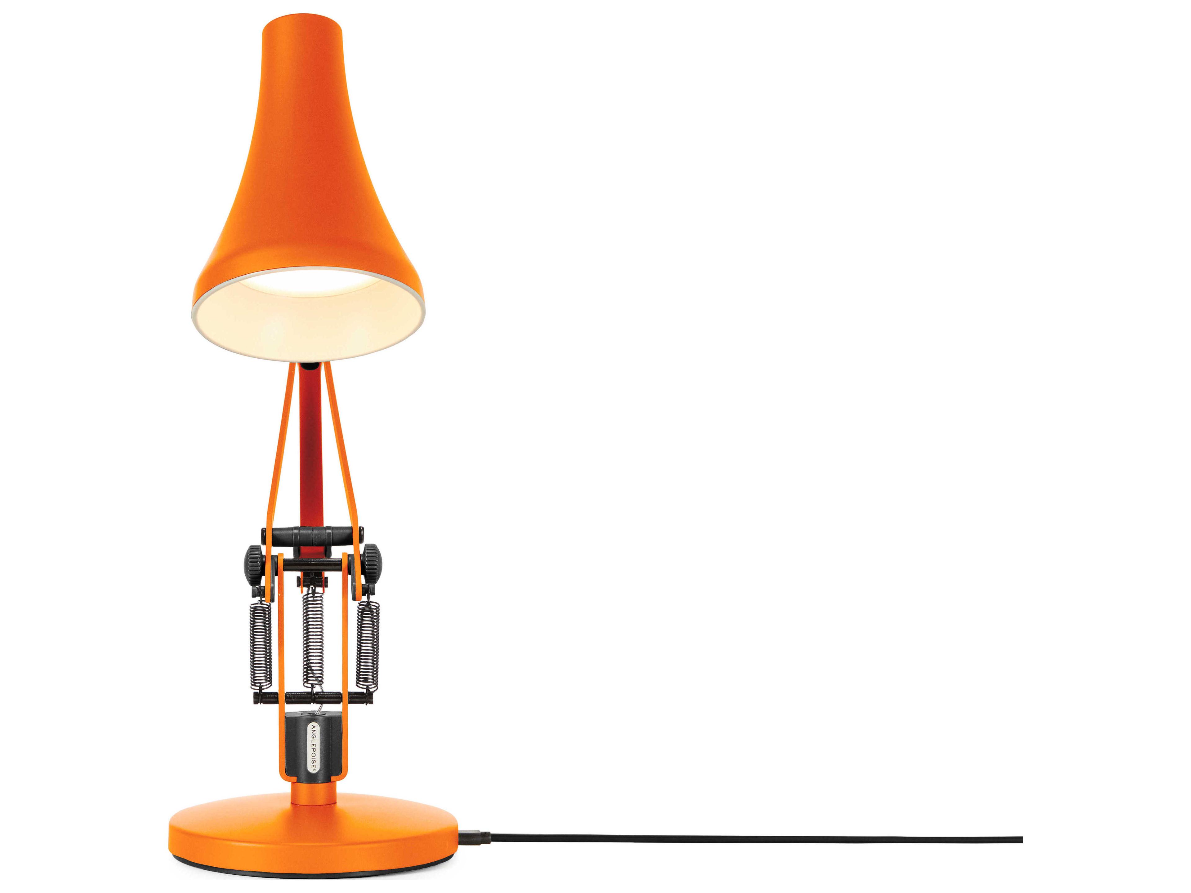 Anglepoise 90-Mini Sunburnt Orange Desk Lamp