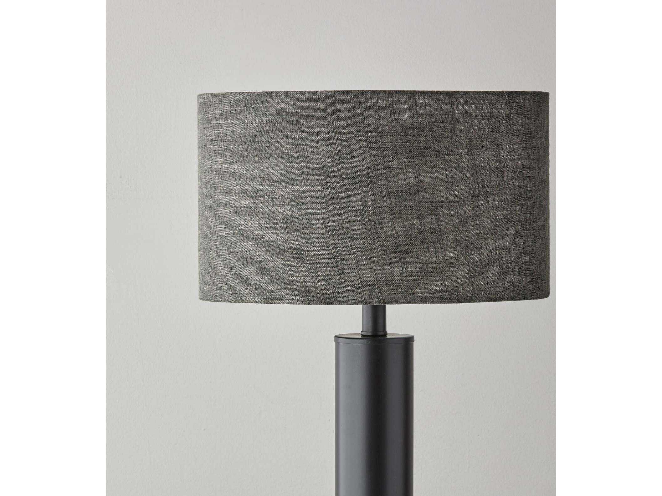 Adesso Ezra Black Buffet Lamp