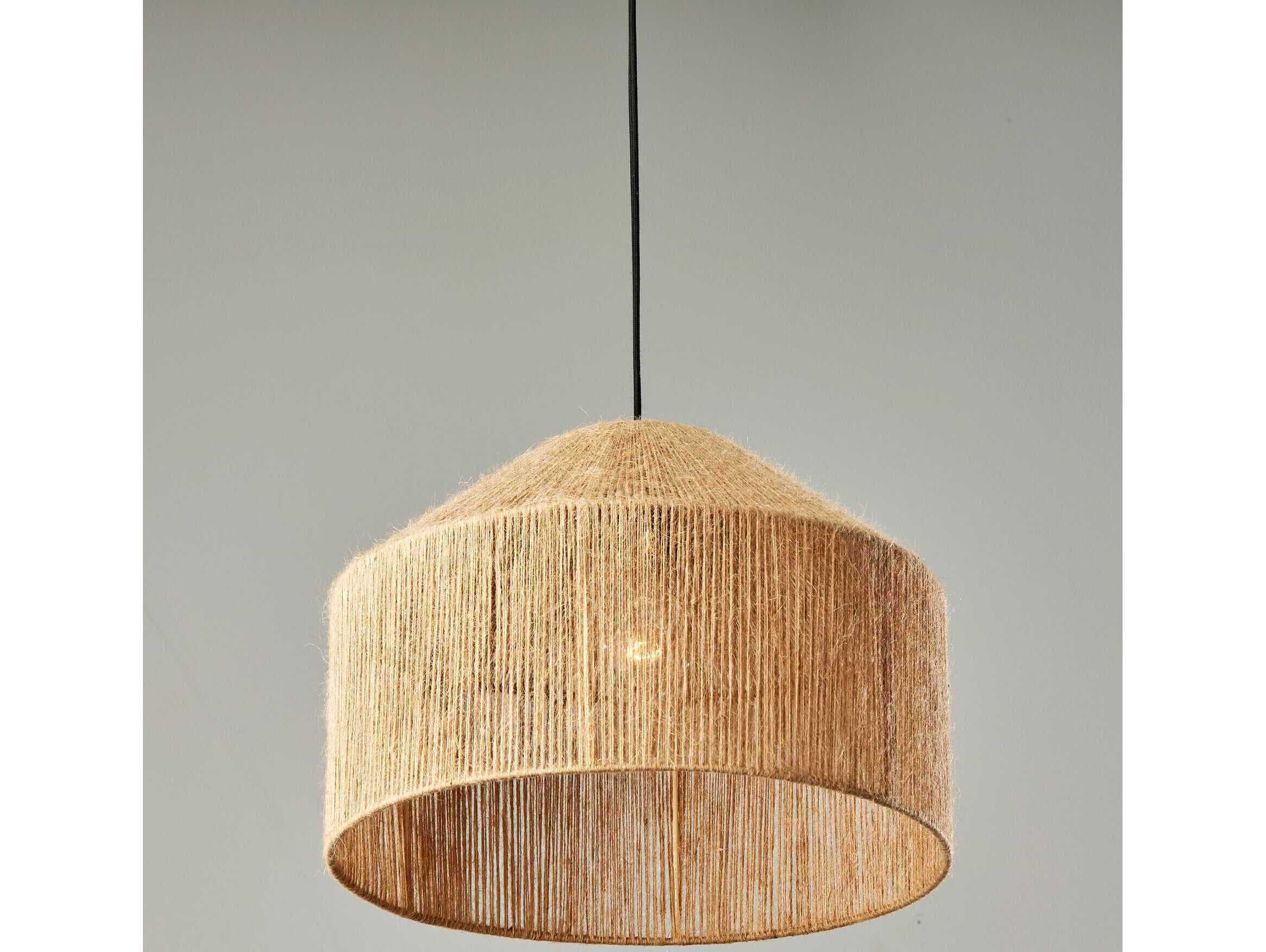 Adesso Amalfi Black Dome Pendant