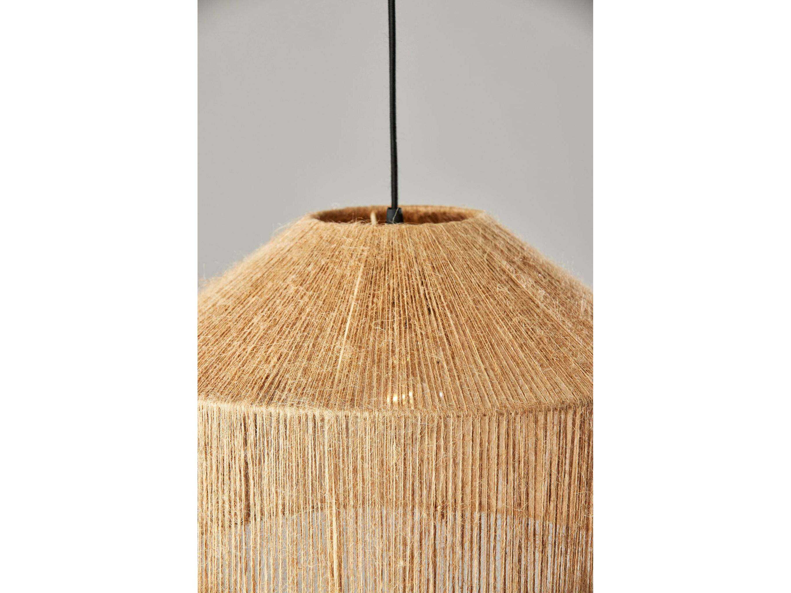 Adesso Amalfi Black Dome Pendant