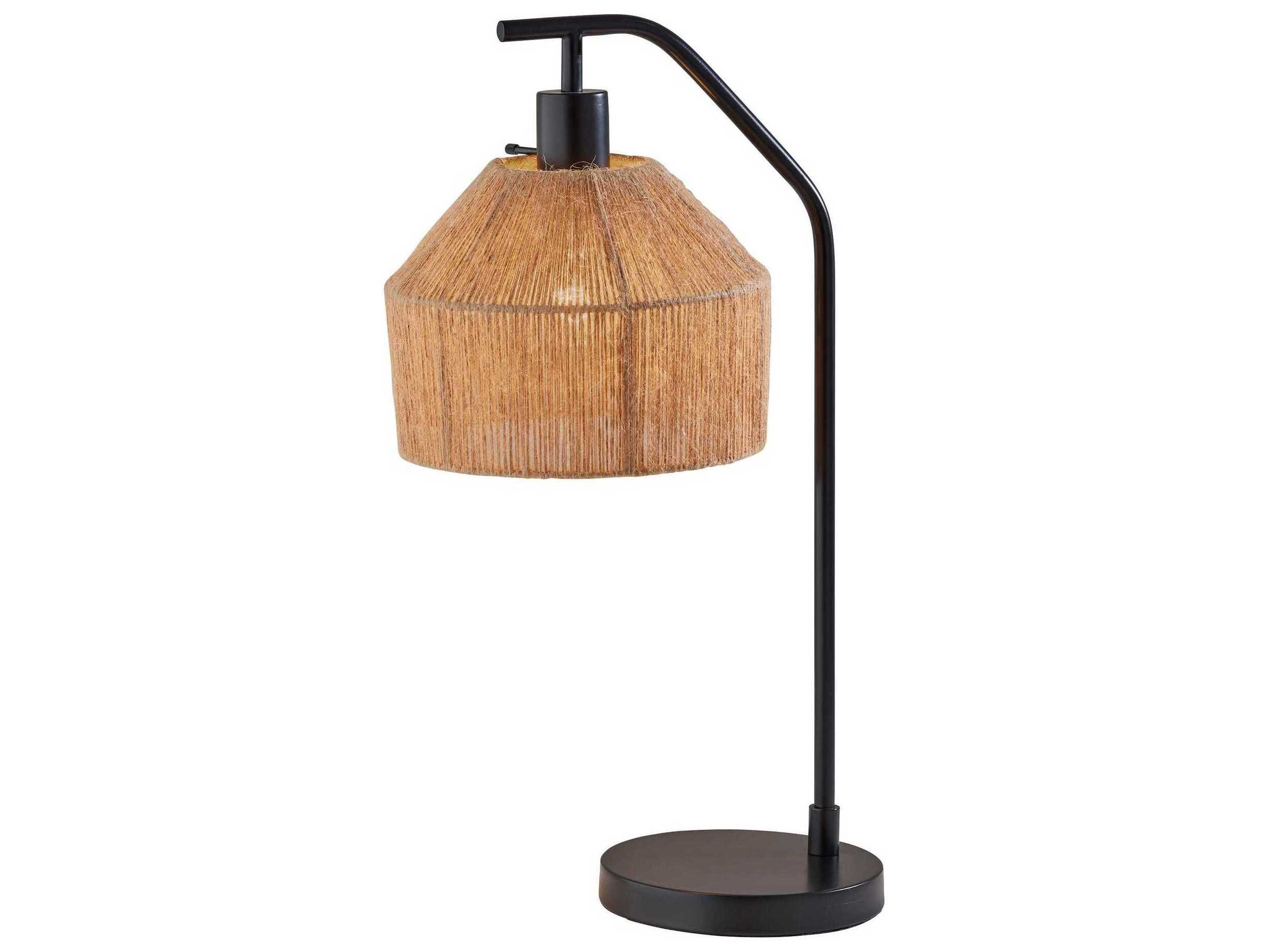 Adesso Amalfi Black Table Lamp