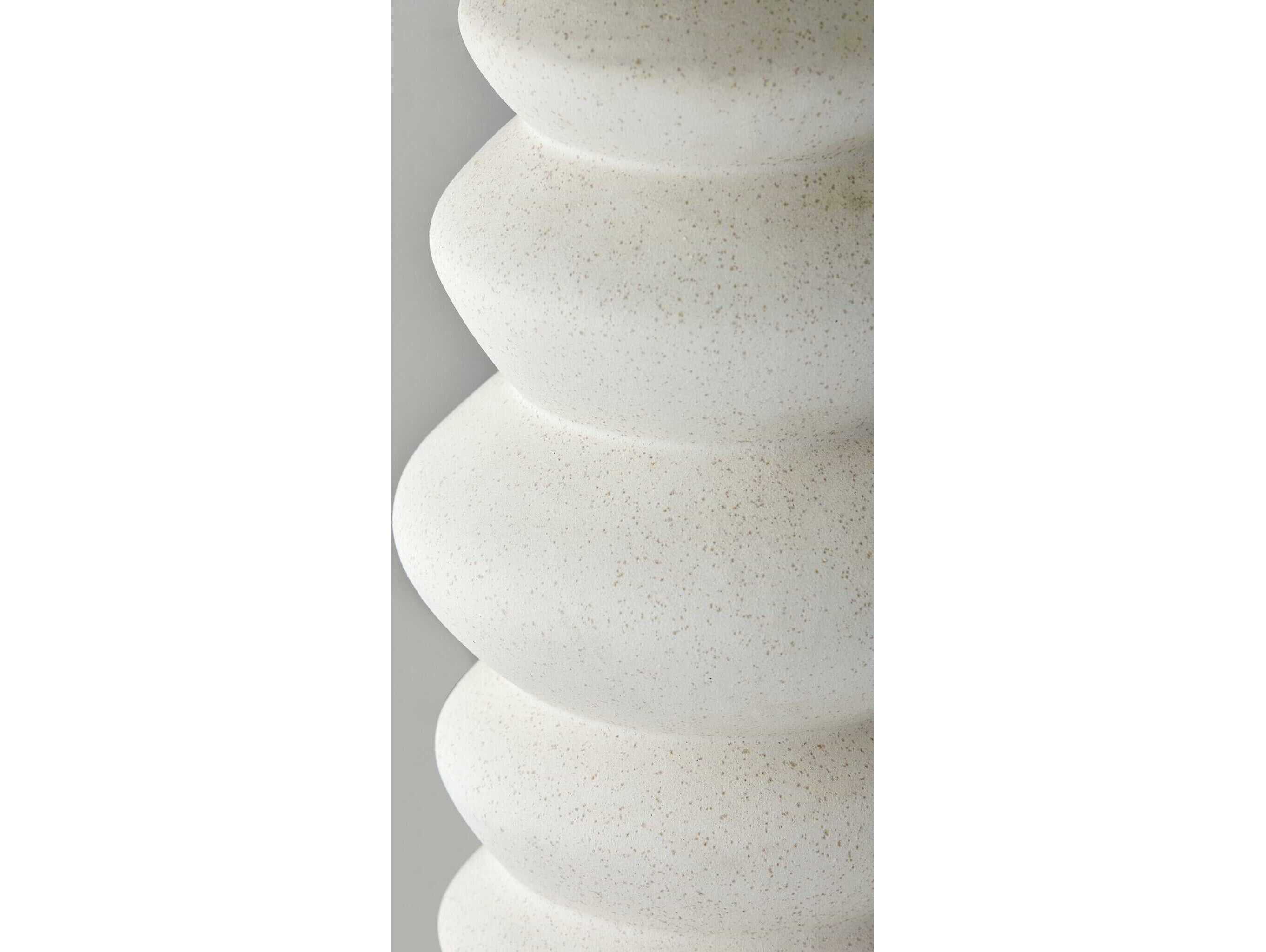 Adesso Marcey Taupe Textured Fabric Off White Buffet Lamp