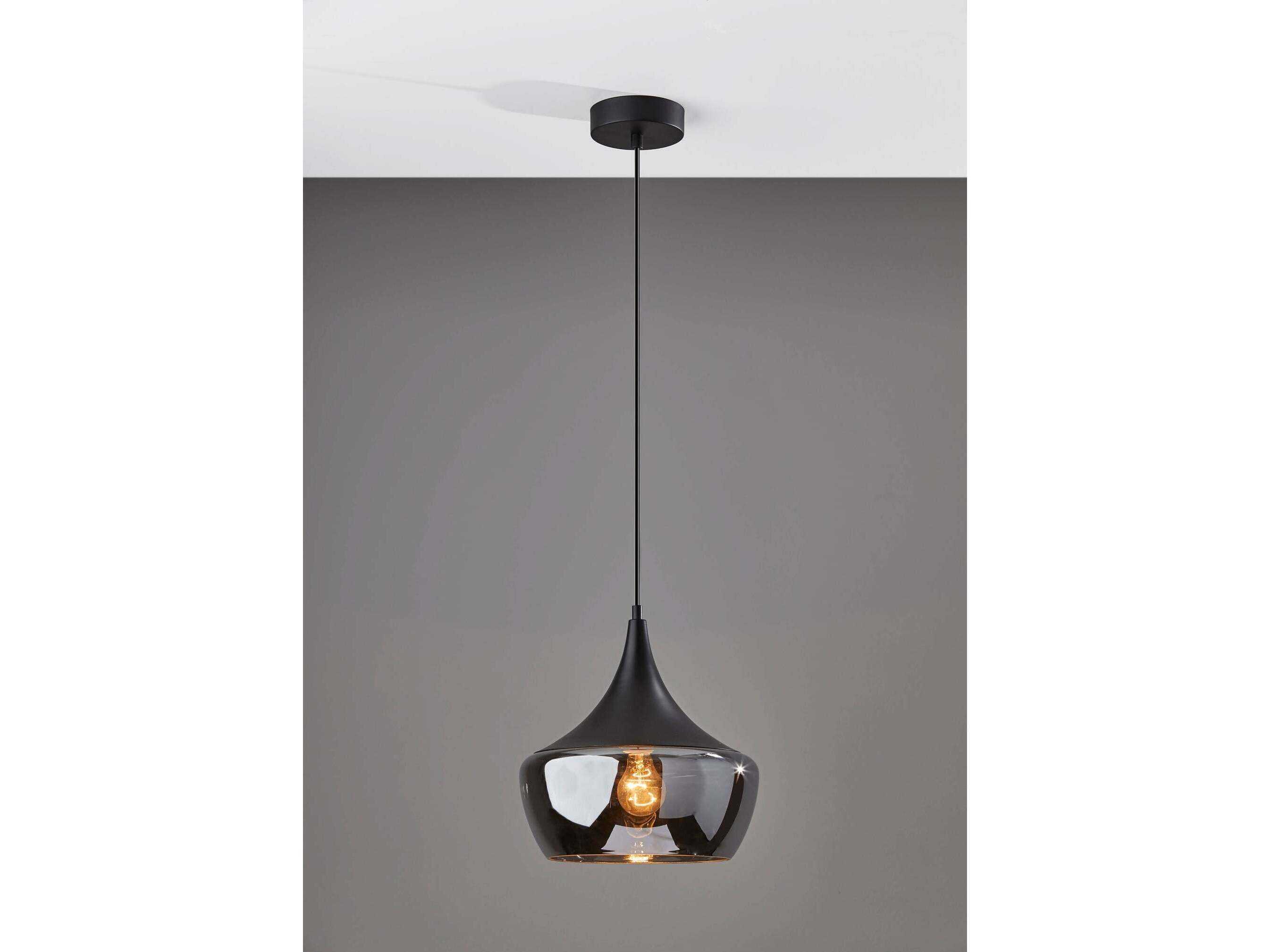 Adesso Eliza Black Mini Pendant