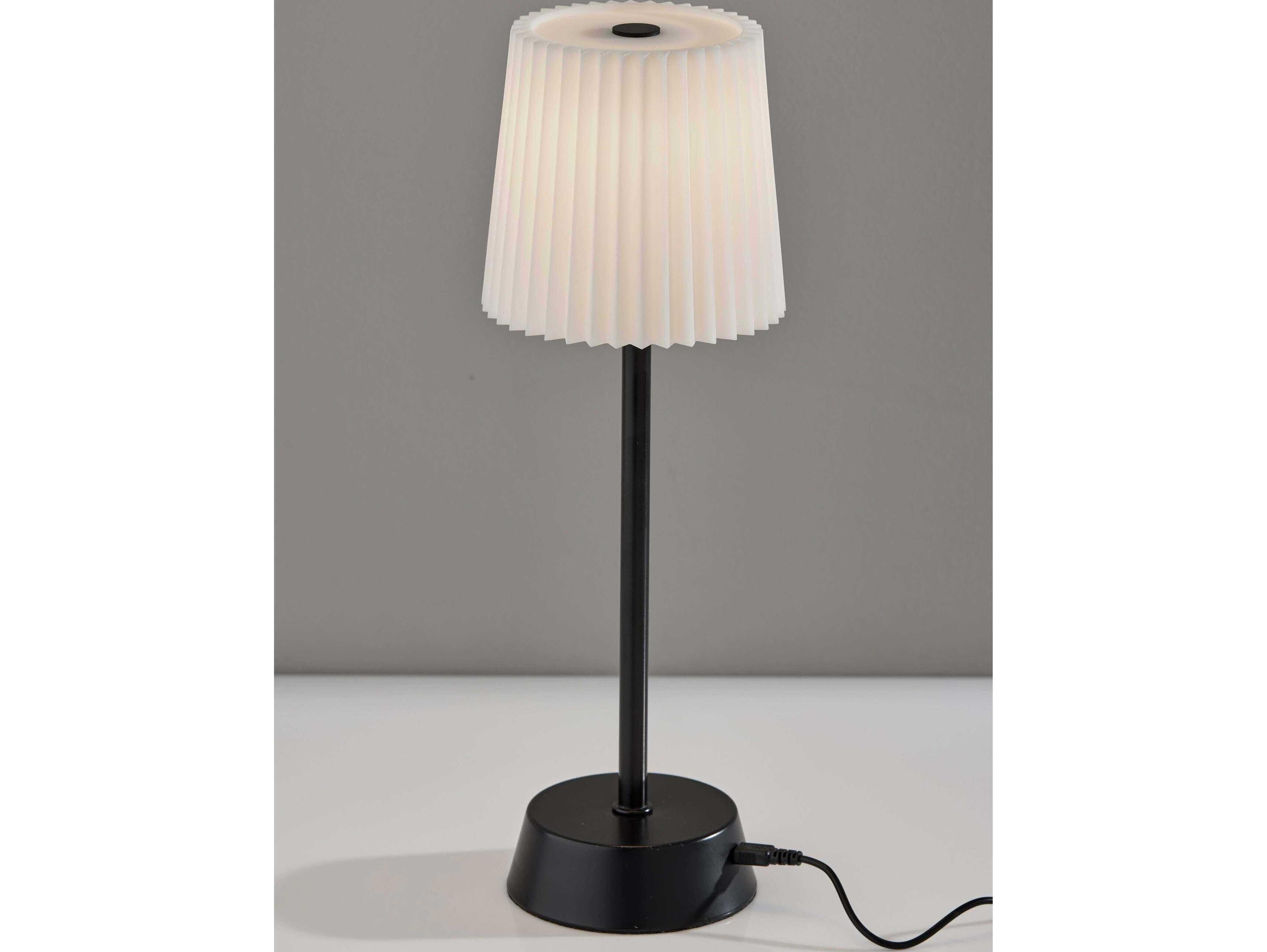 Adesso Bobby Black Table Lamp
