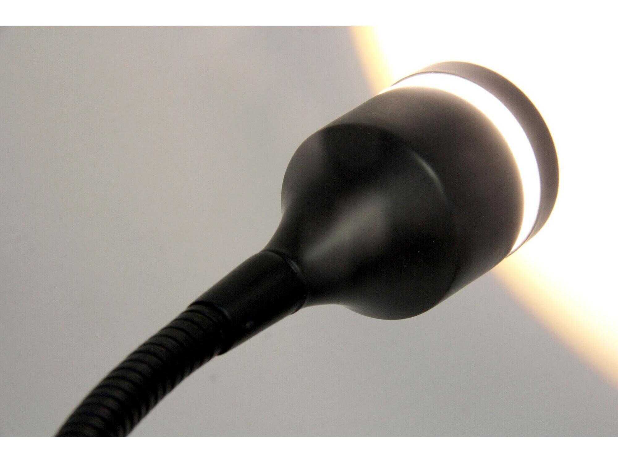 Adesso Prospect Matte Black Floor Lamp