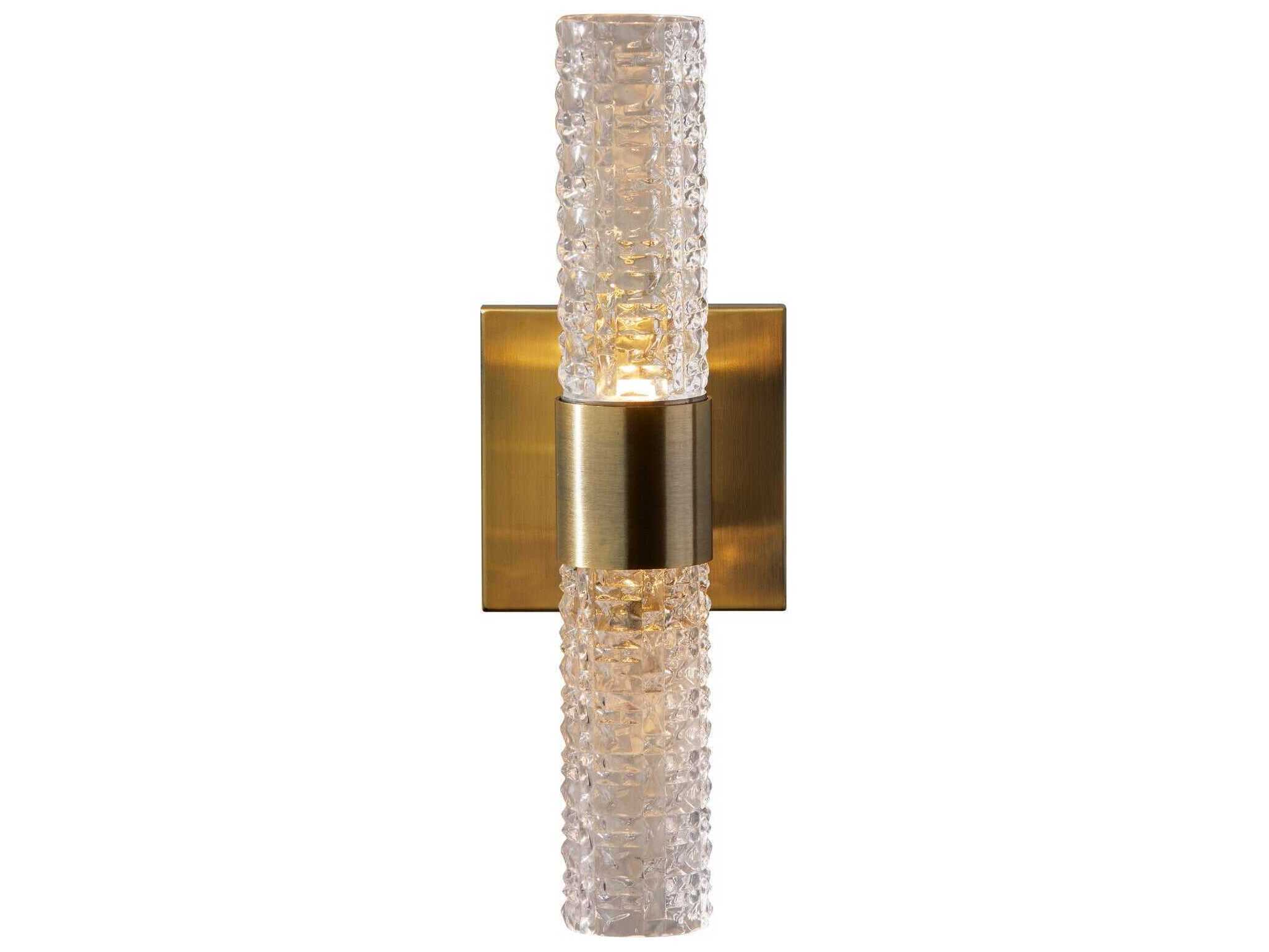 Adesso Harriet 2-Light Antique Brass Wall Sconce