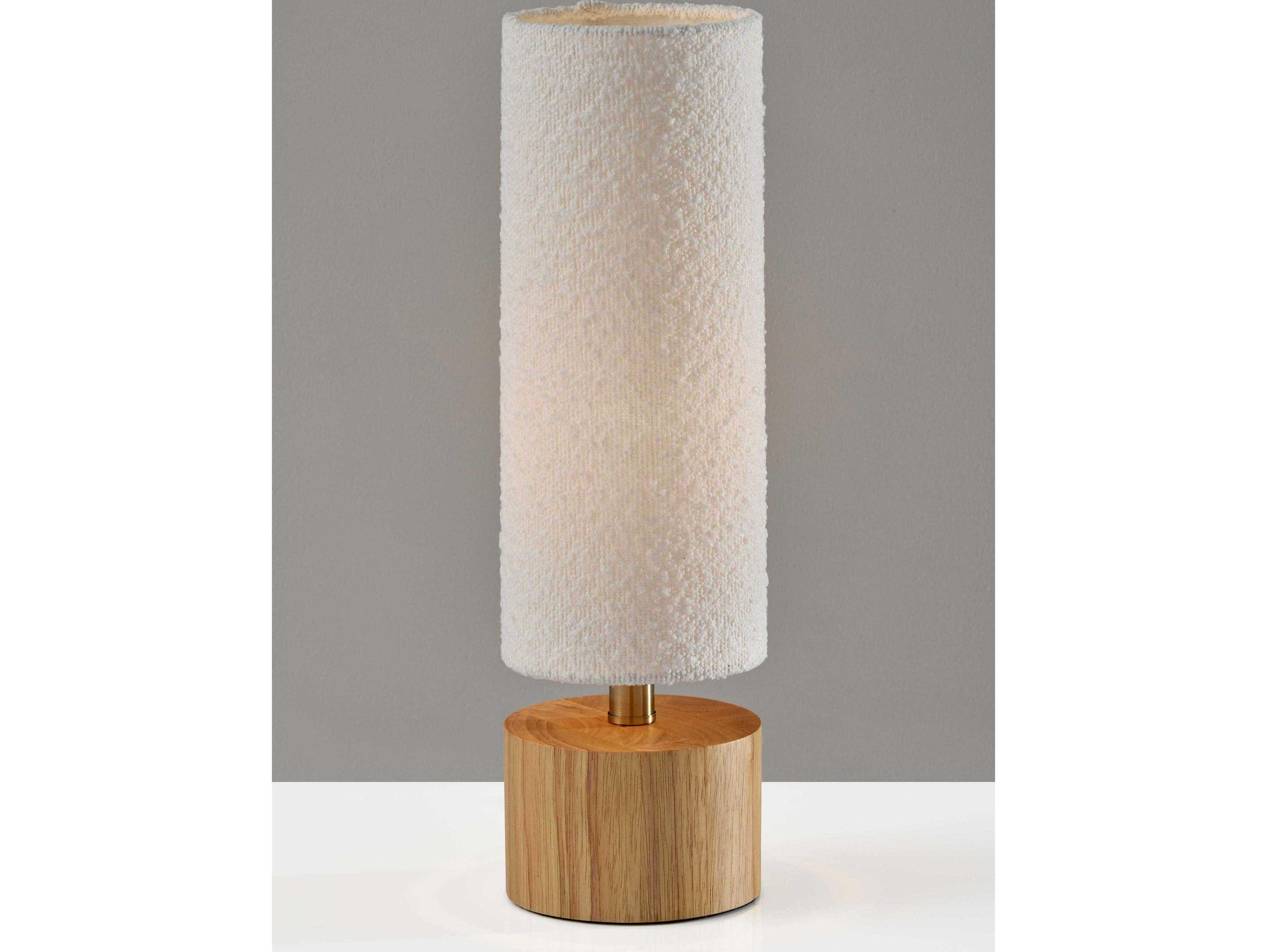 Adesso Brayden Natural Wood Table Lamp