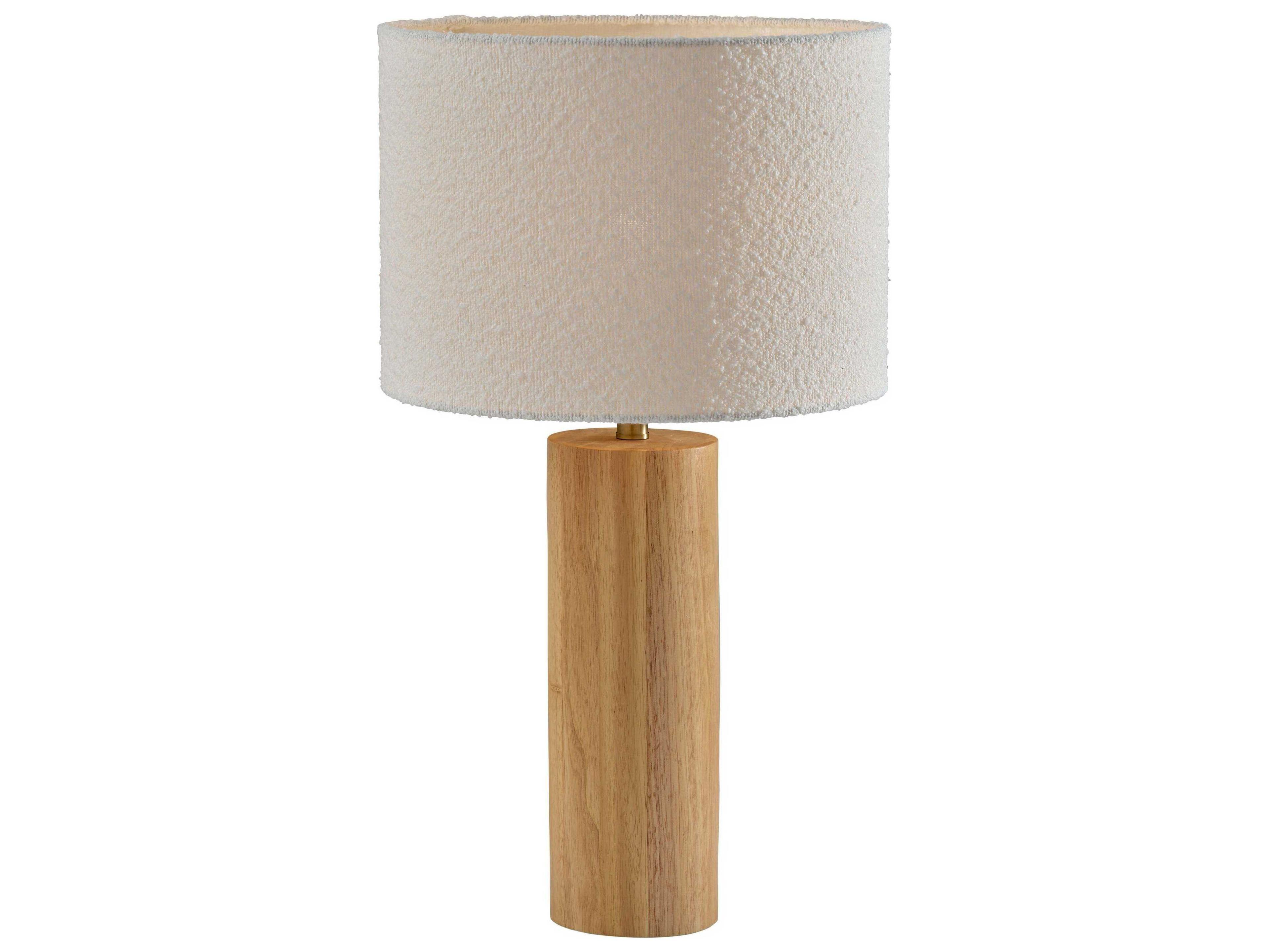 Adesso Brayden Natural Wood Buffet Lamp