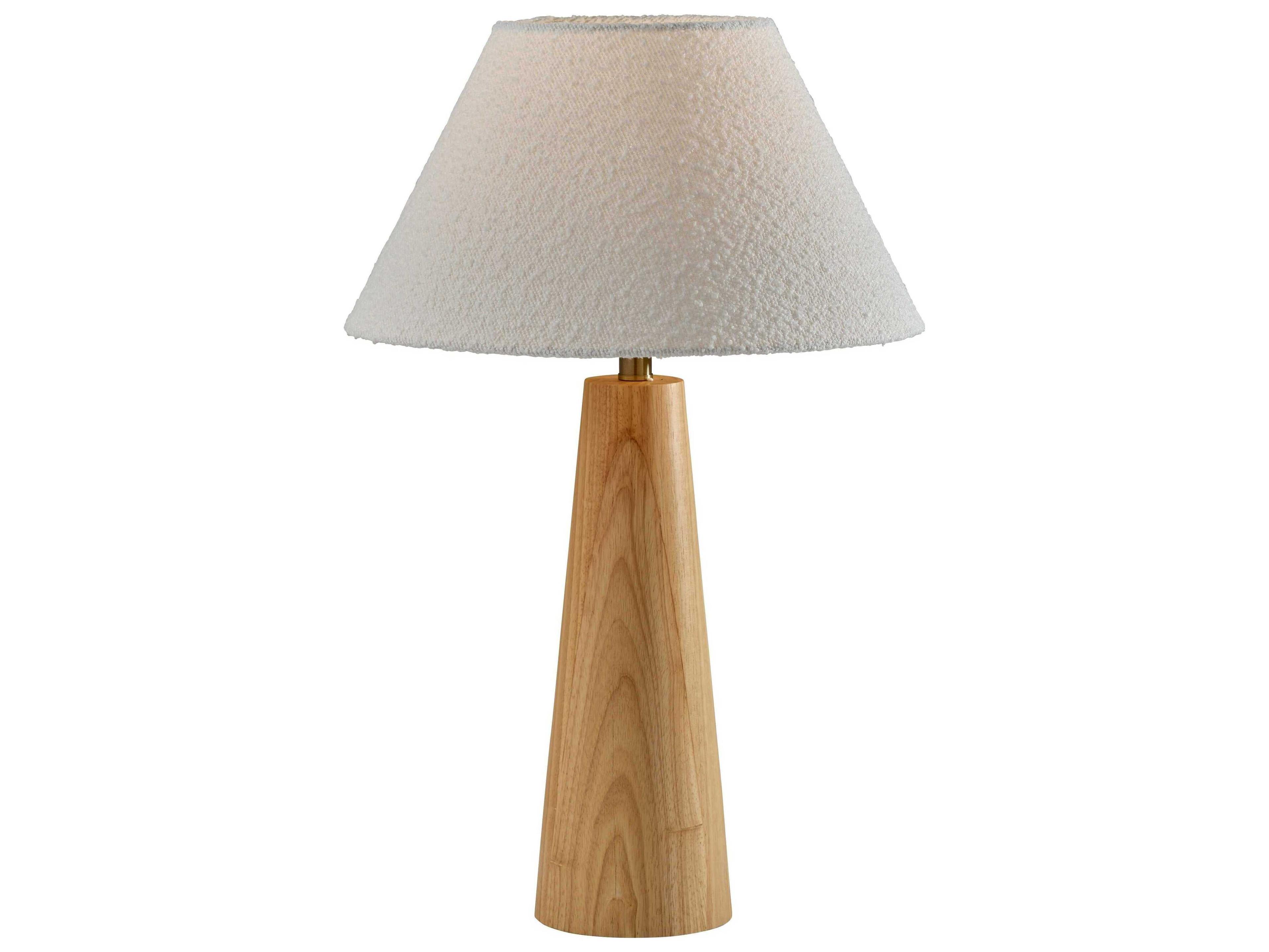Adesso Brayden Natural Wood Buffet Lamp