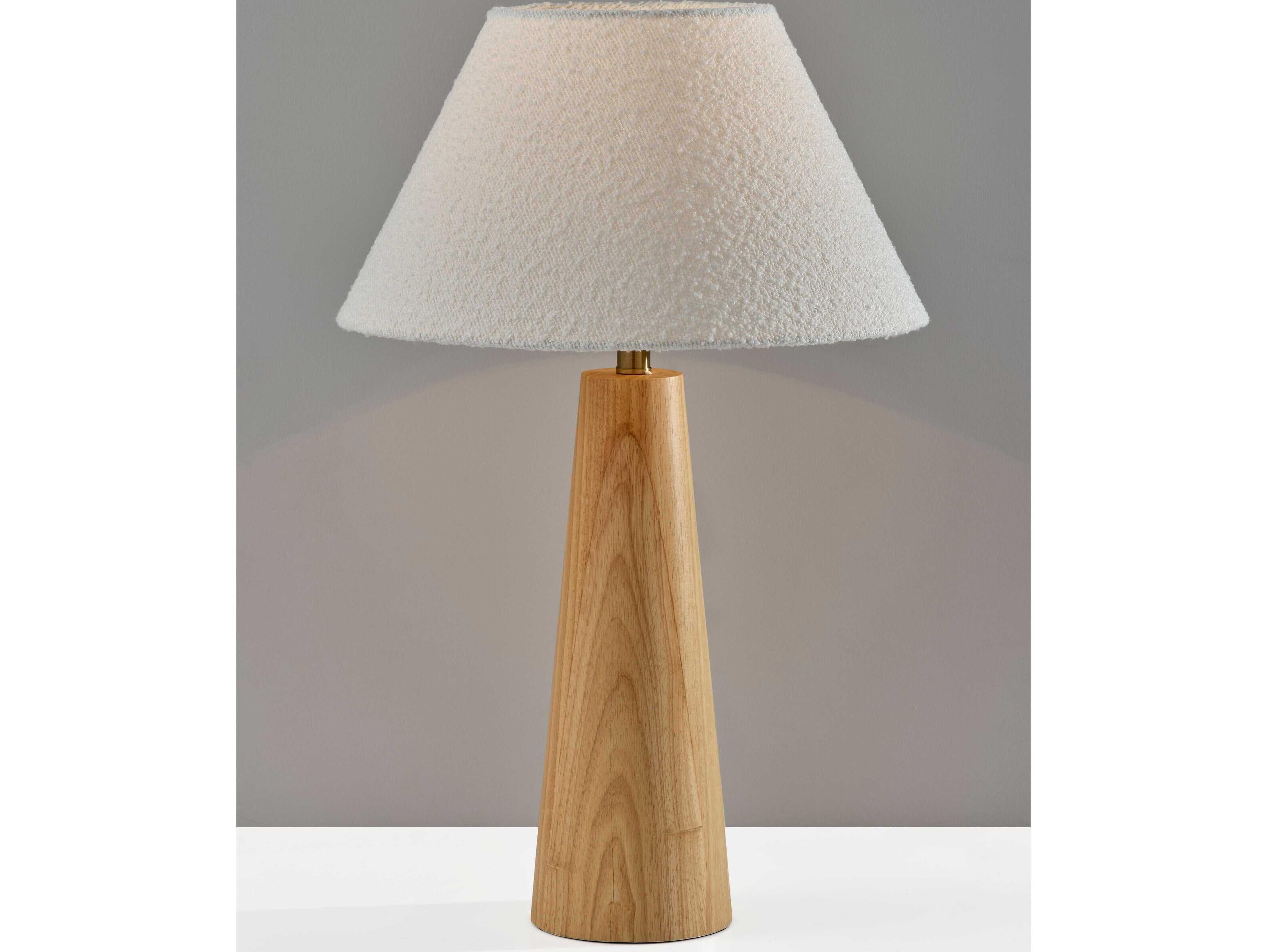 Adesso Brayden Natural Wood Buffet Lamp