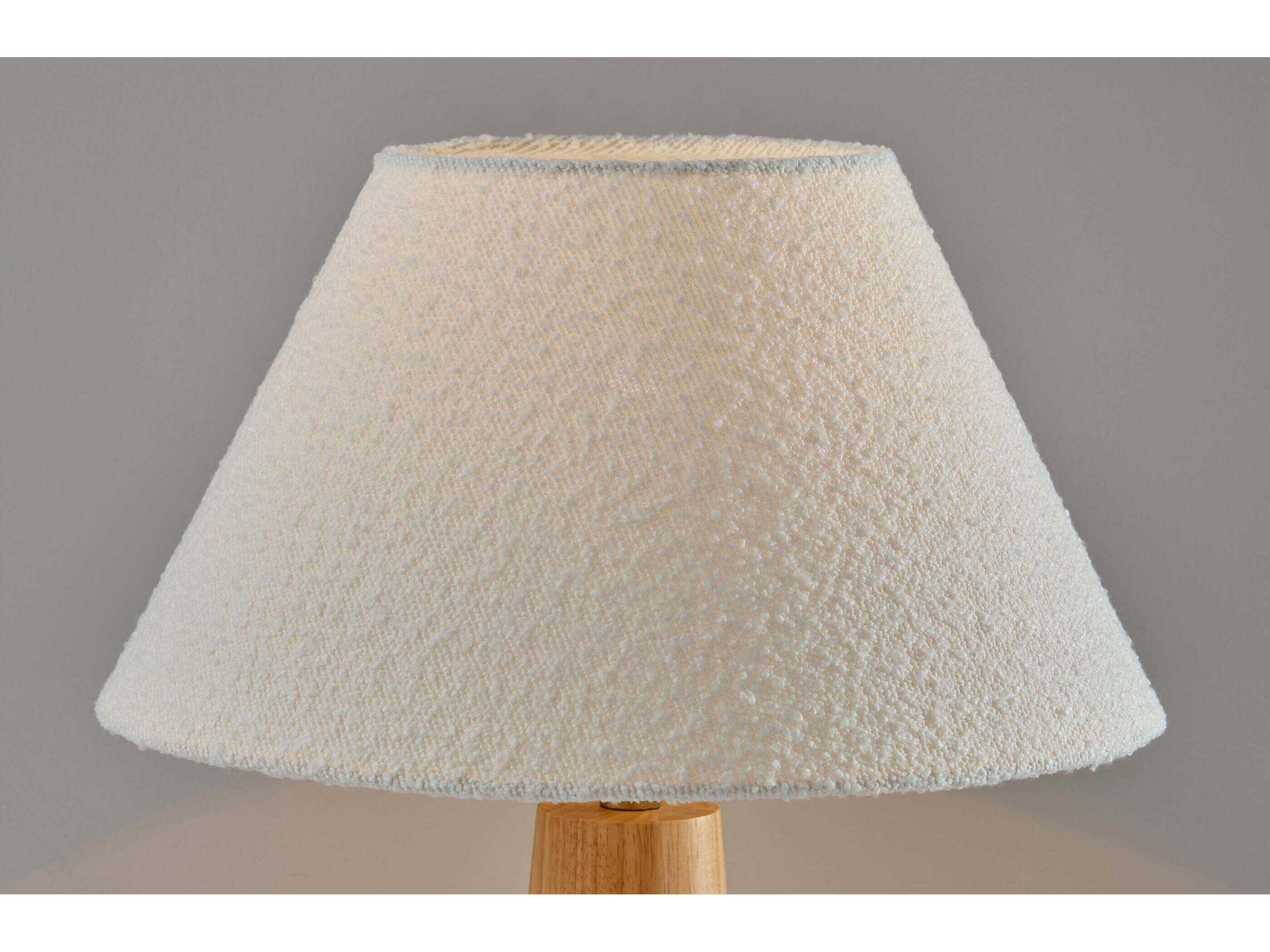 Adesso Brayden Natural Wood Buffet Lamp