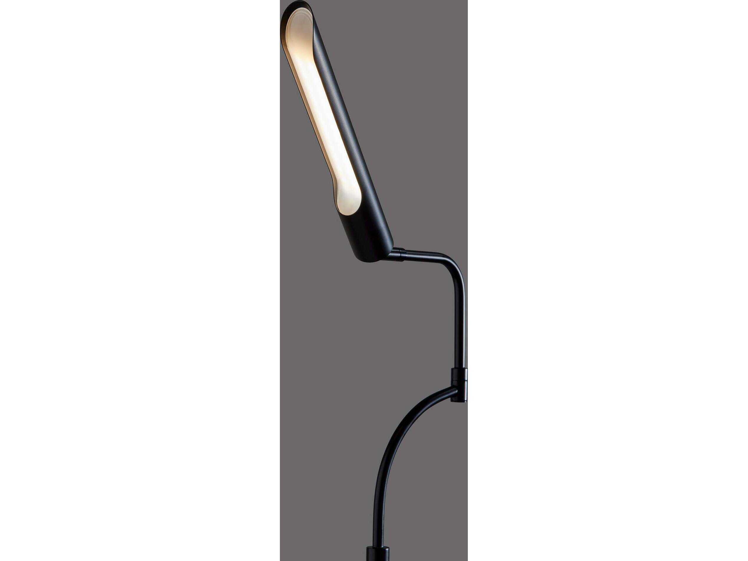Adesso Zane Black Floor Lamp