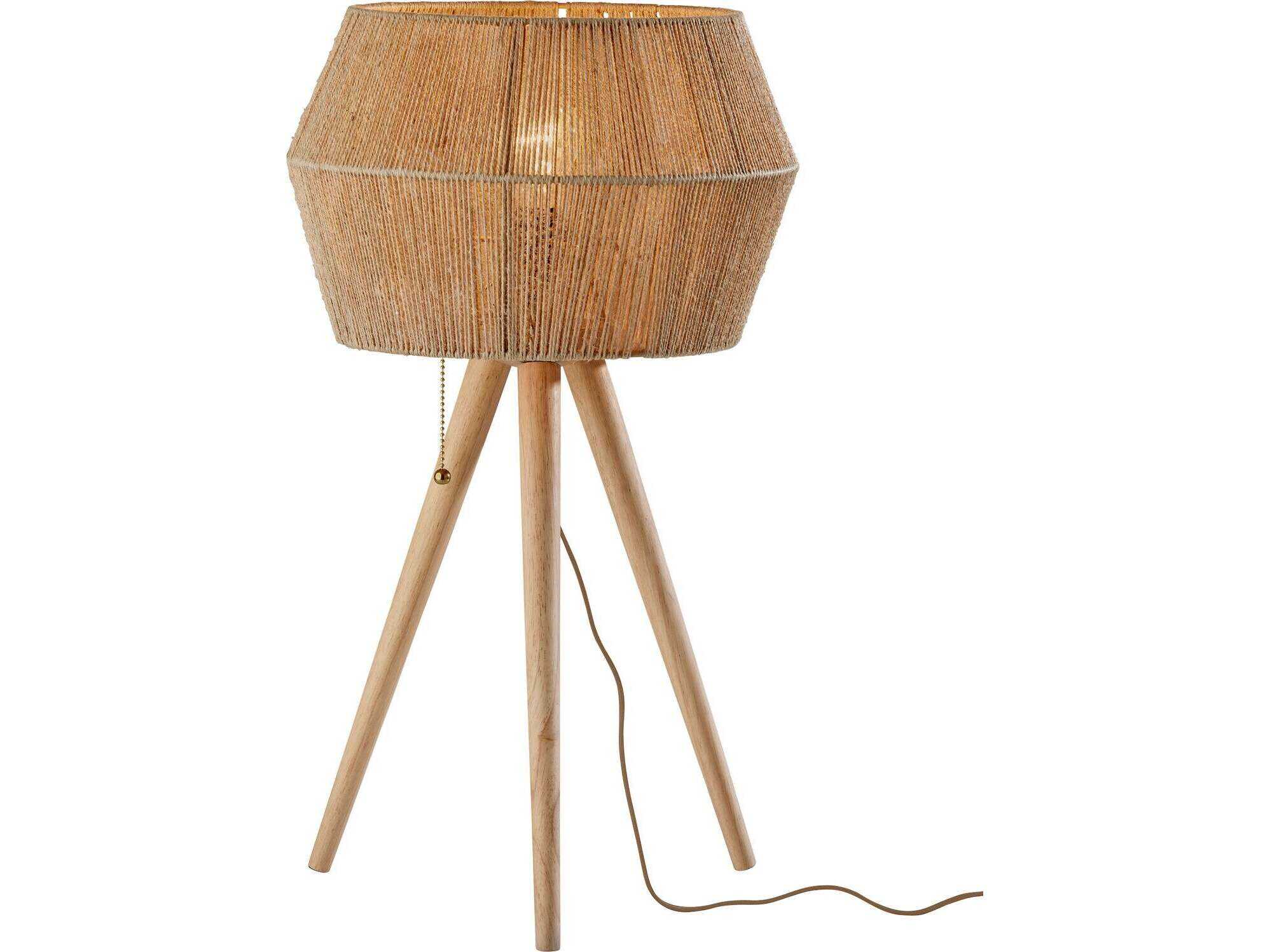 Adesso Montana Natural Brown Table Lamp