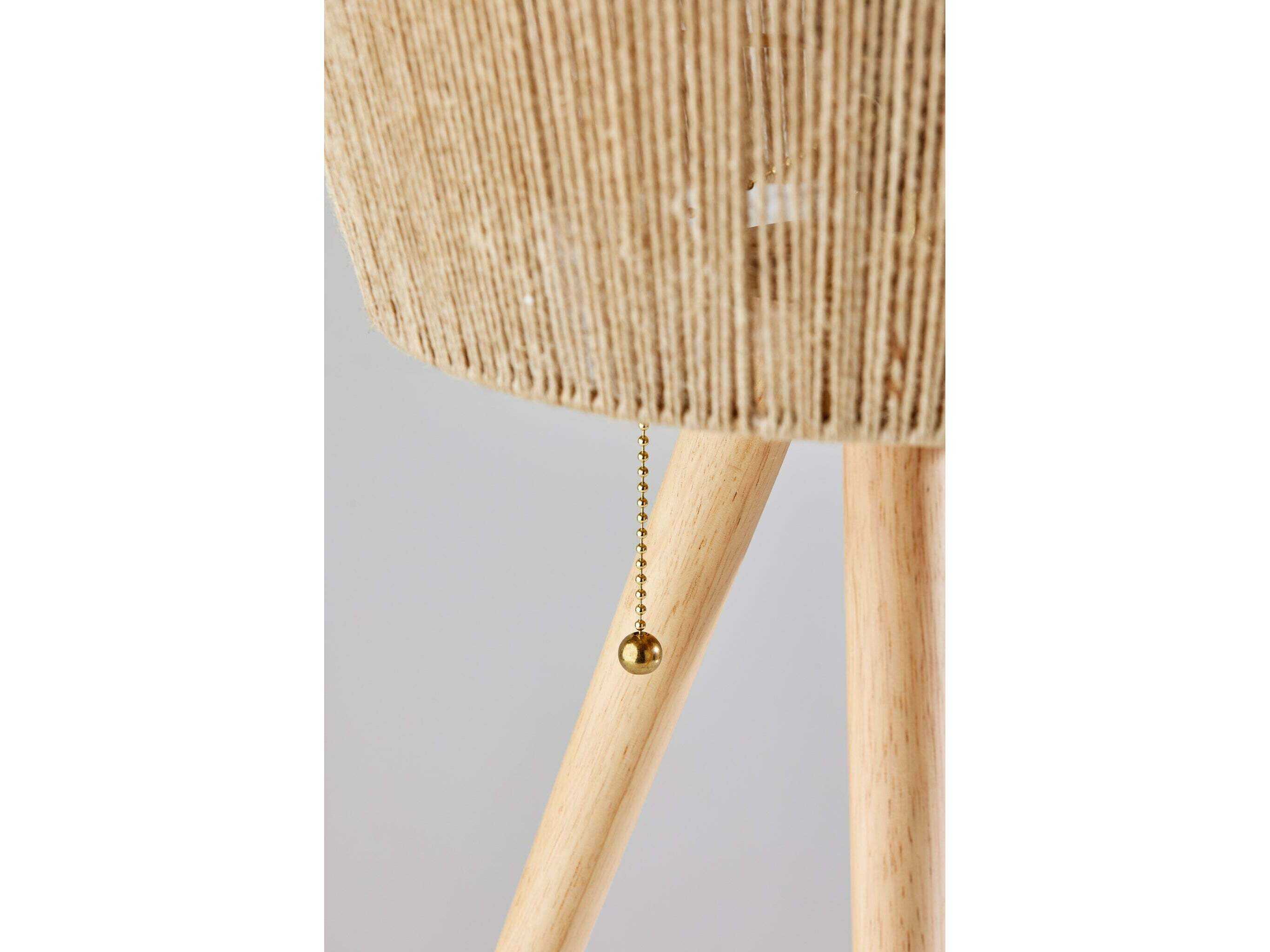 Adesso Montana Natural Brown Table Lamp