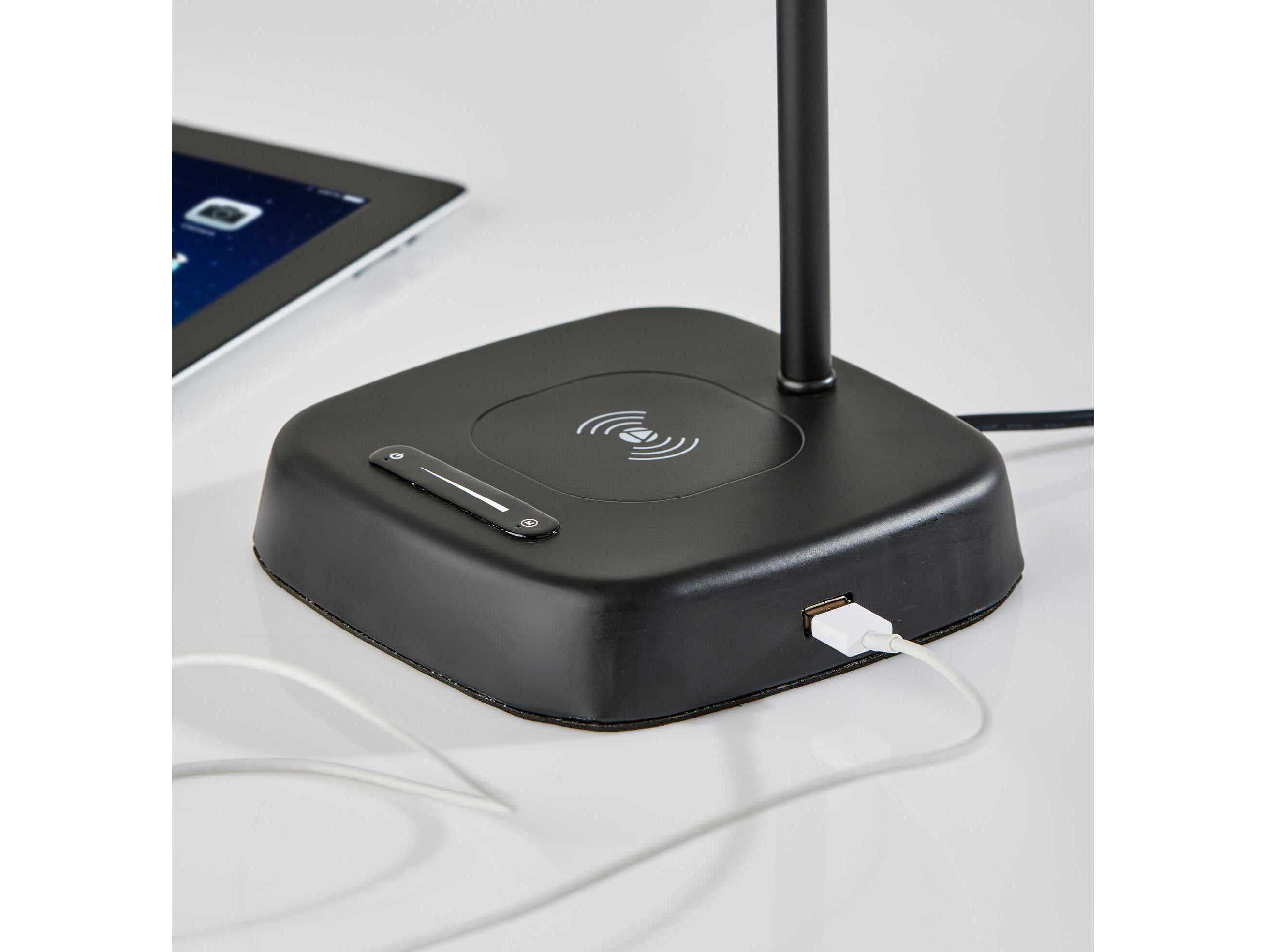 Adesso Radley Black Desk Lamp