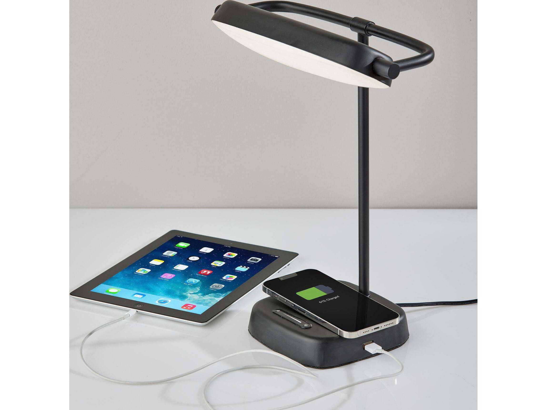 Adesso Radley Black Desk Lamp