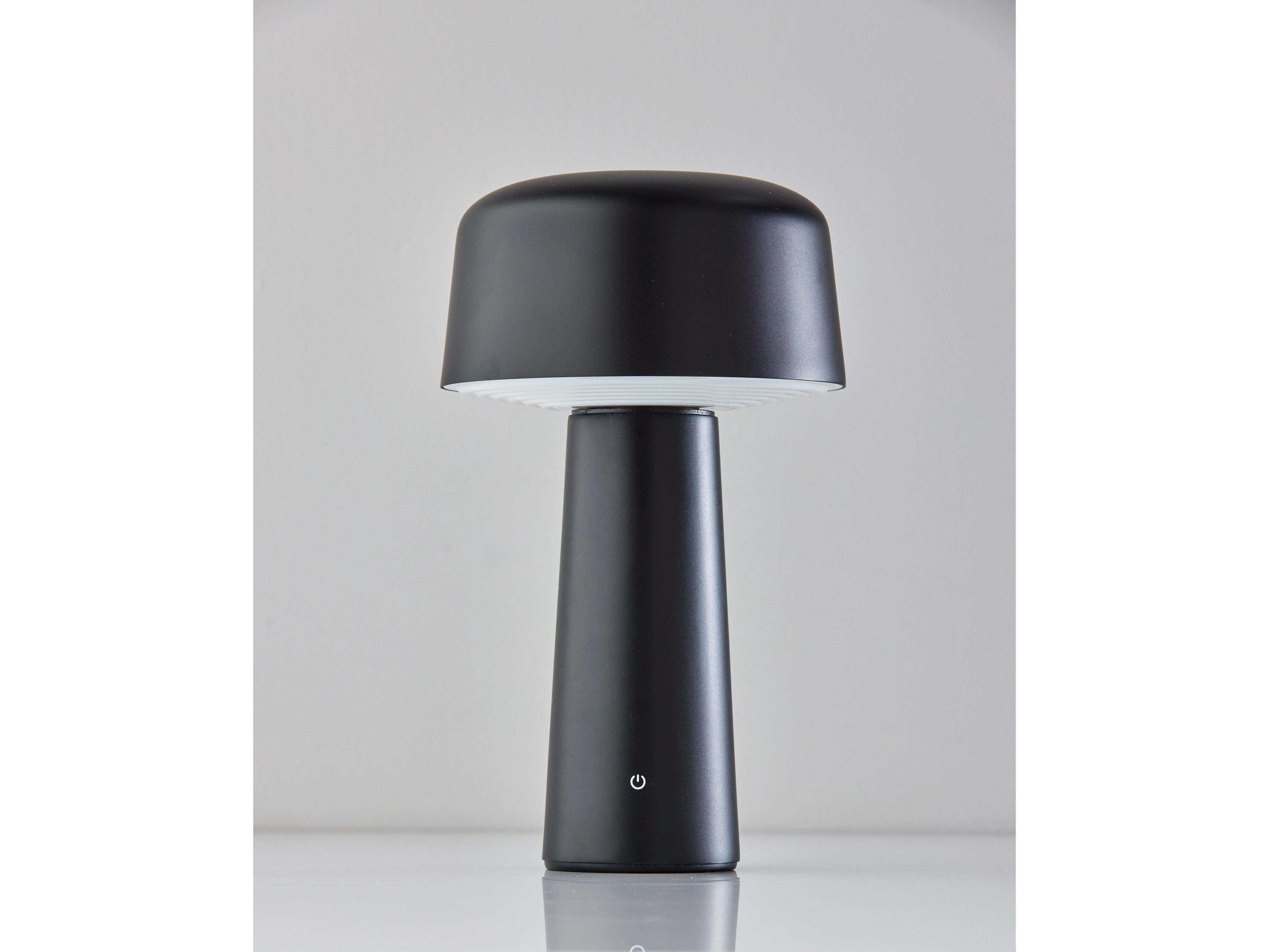 Adesso Lenny Black Table Lamp