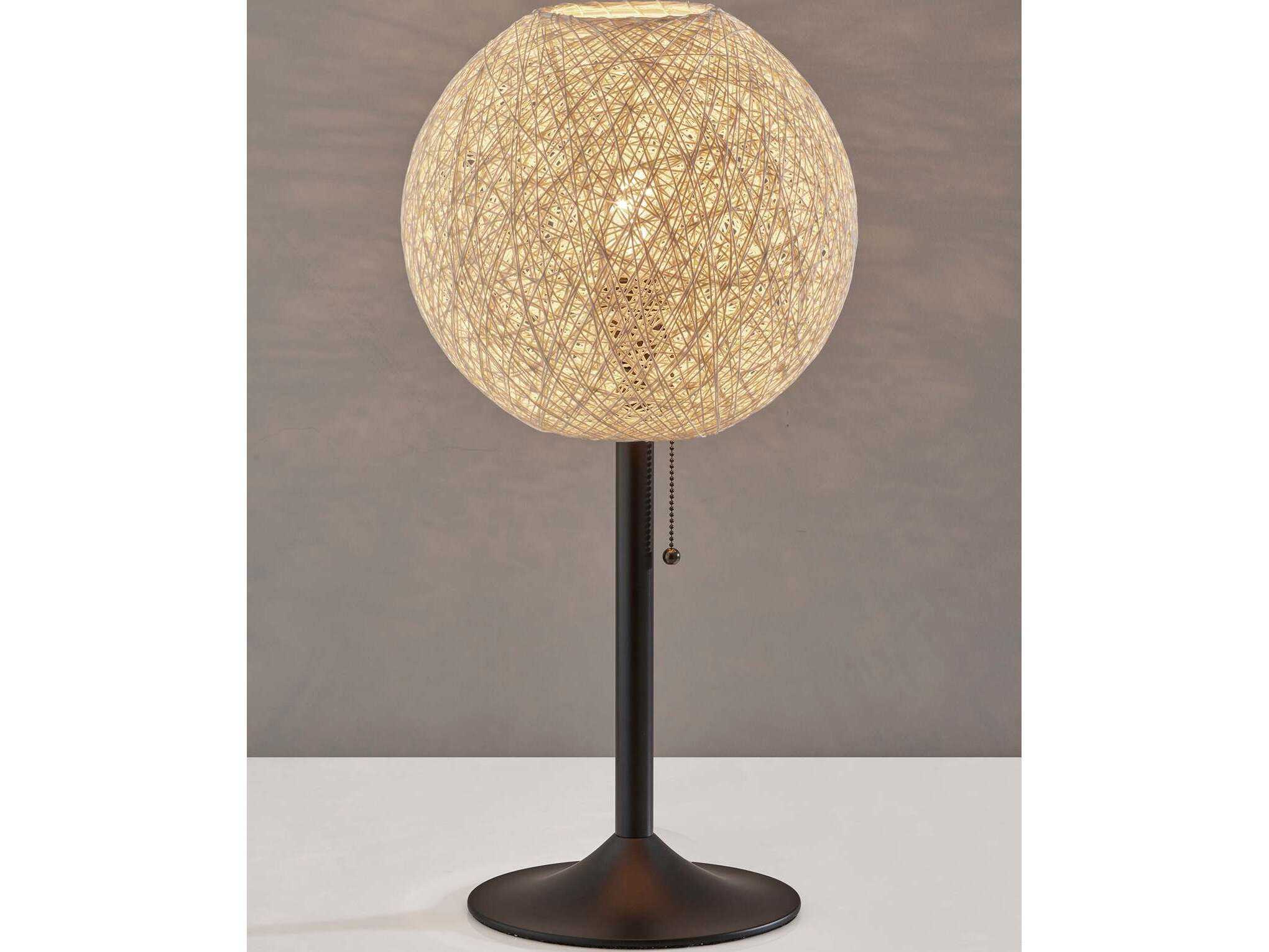 Adesso Havana Dark Bronze Table Lamp