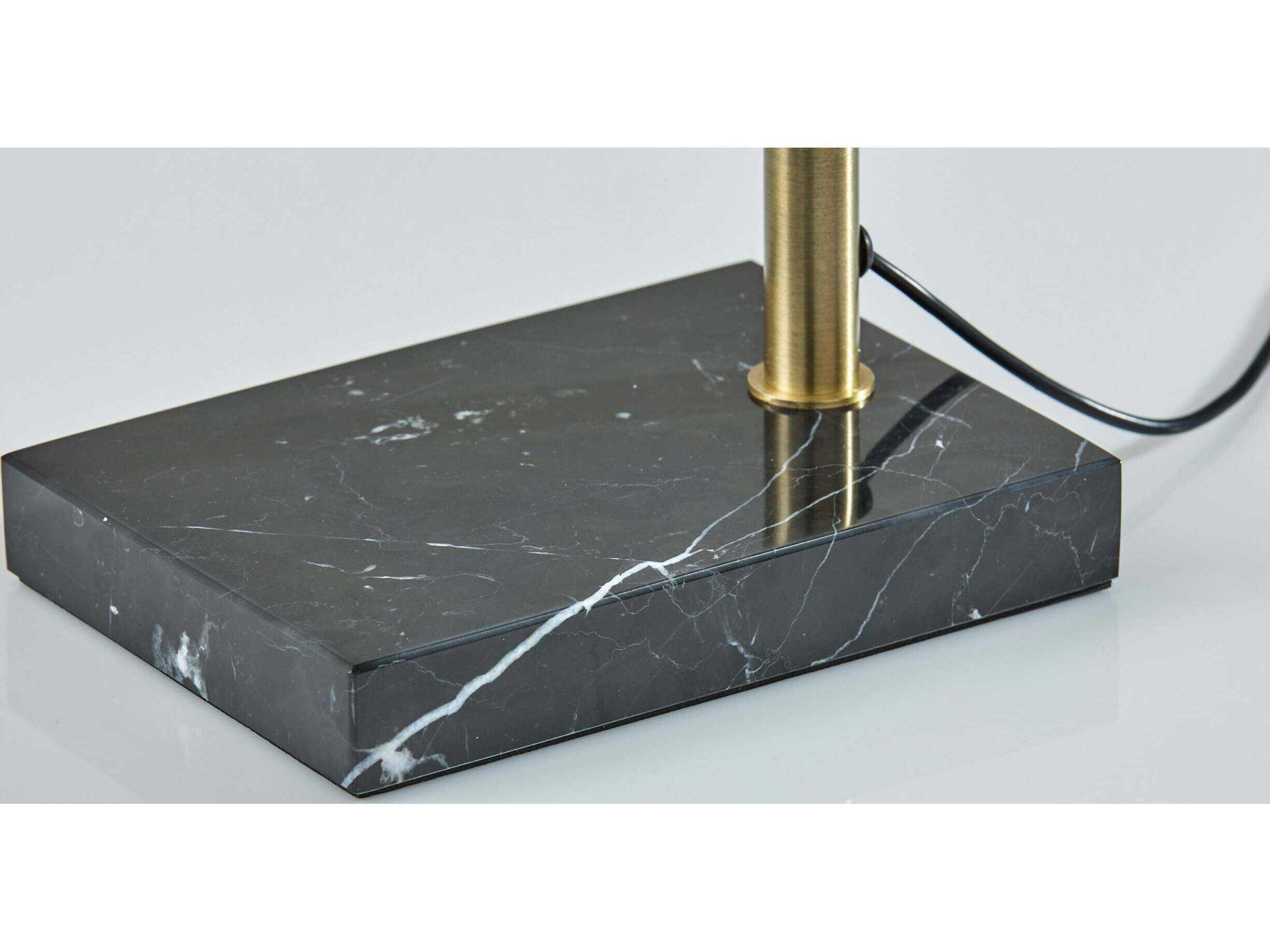 Adesso Cullen Antique Brass Desk Lamp