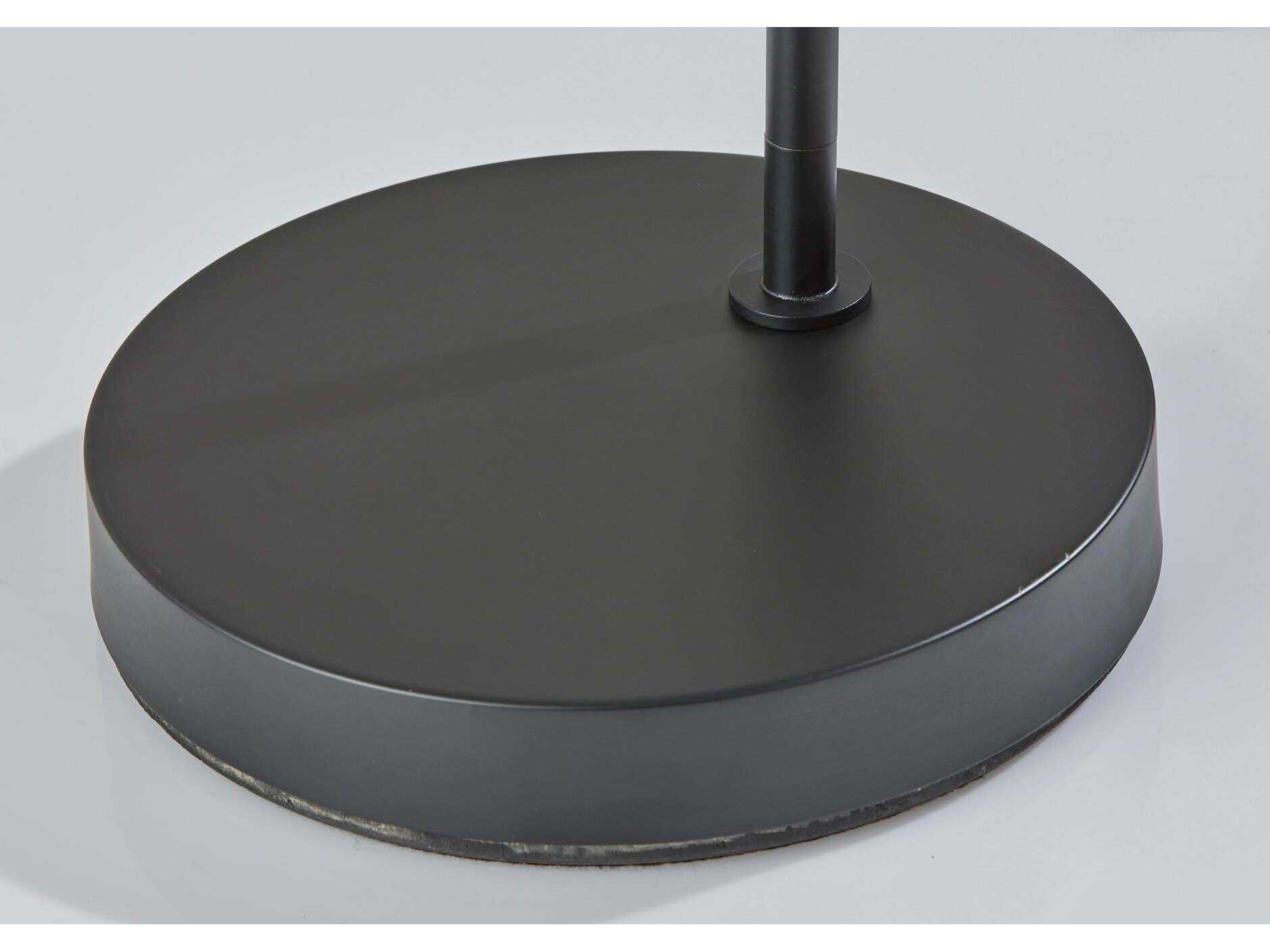 Adesso Duke Black Floor Lamp
