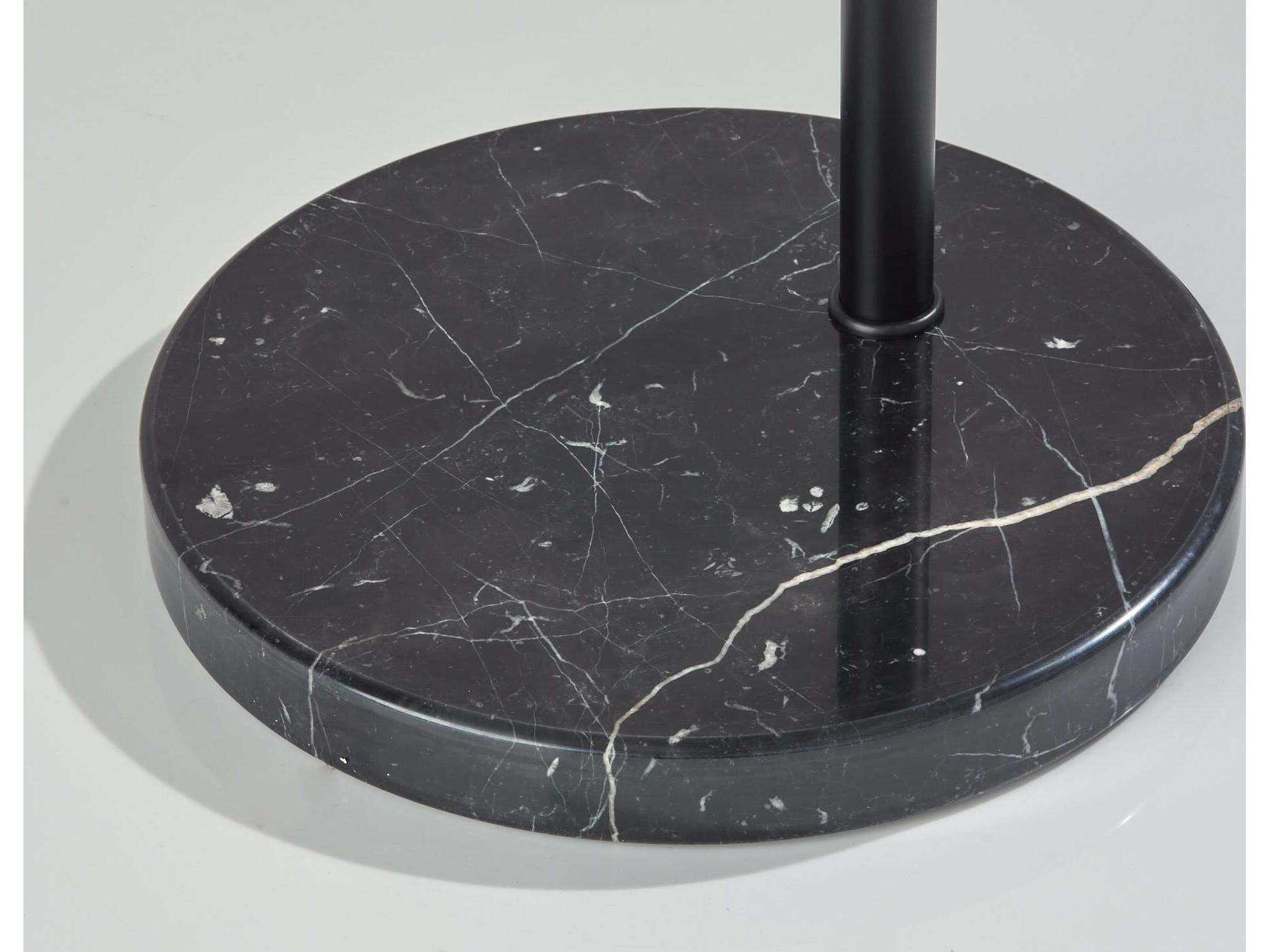 Adesso Adler Black Floor Lamp