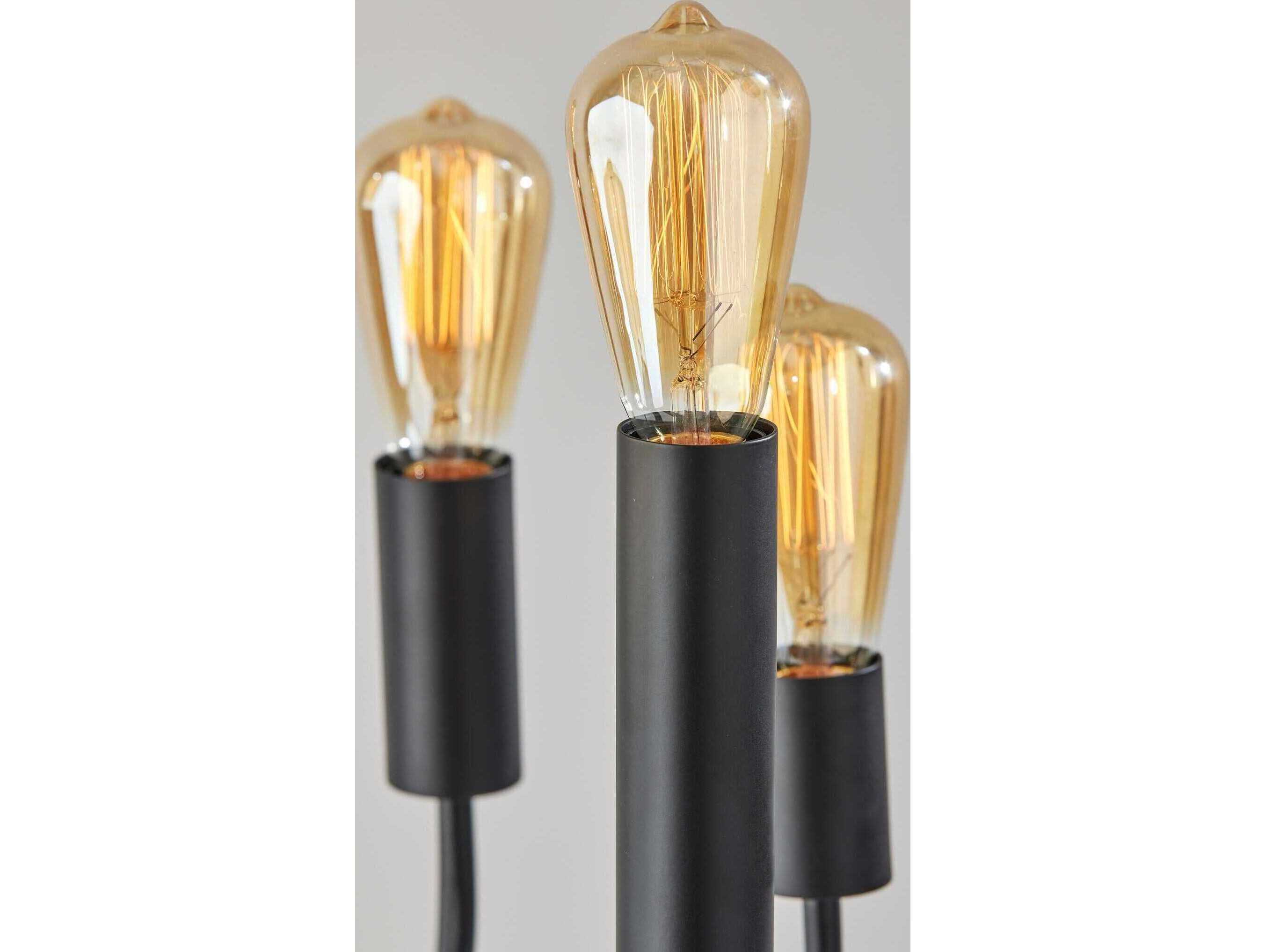 Adesso Rory Black Table Lamp