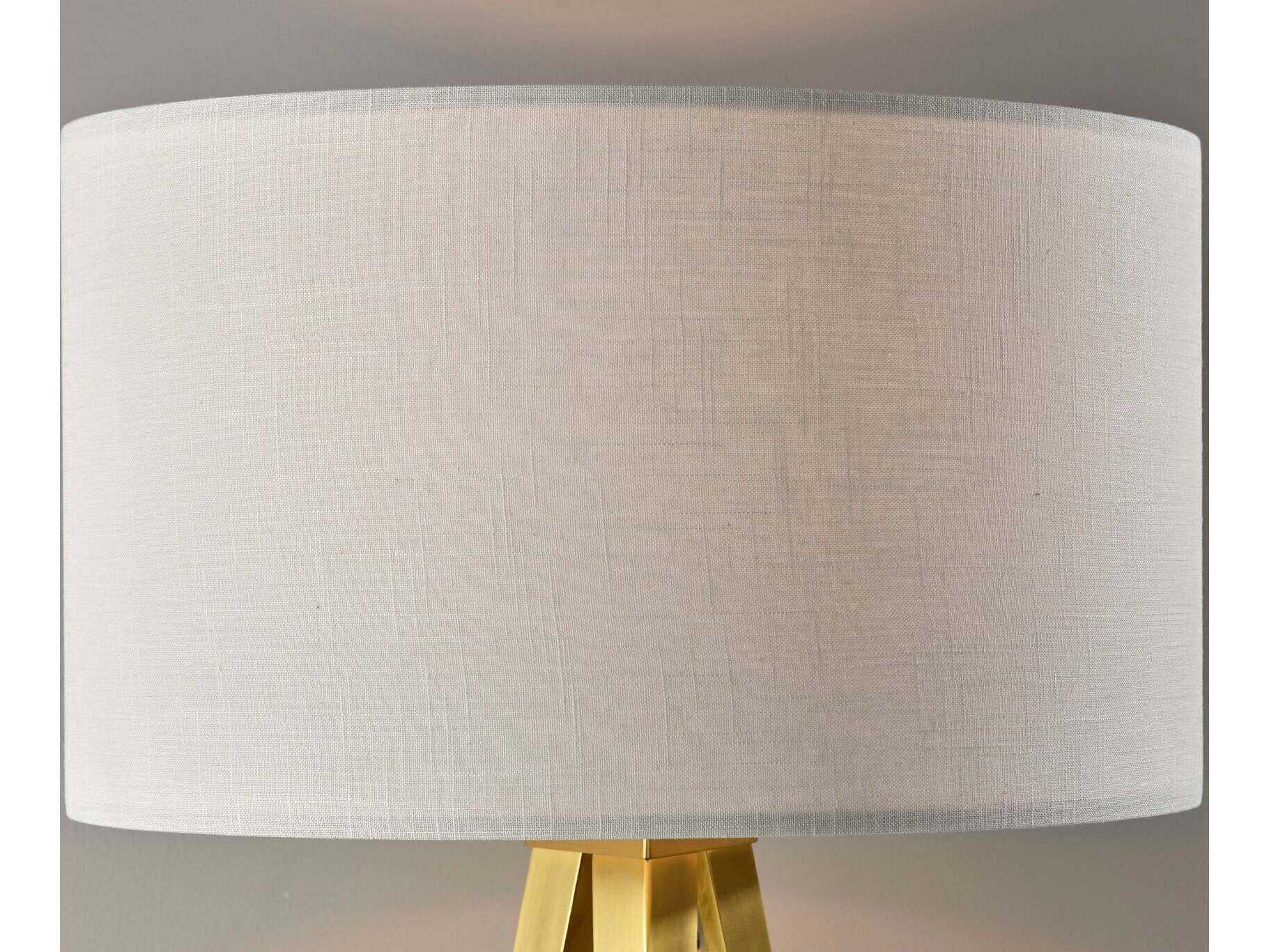 Adesso Director Antique Brass Floor Lamp